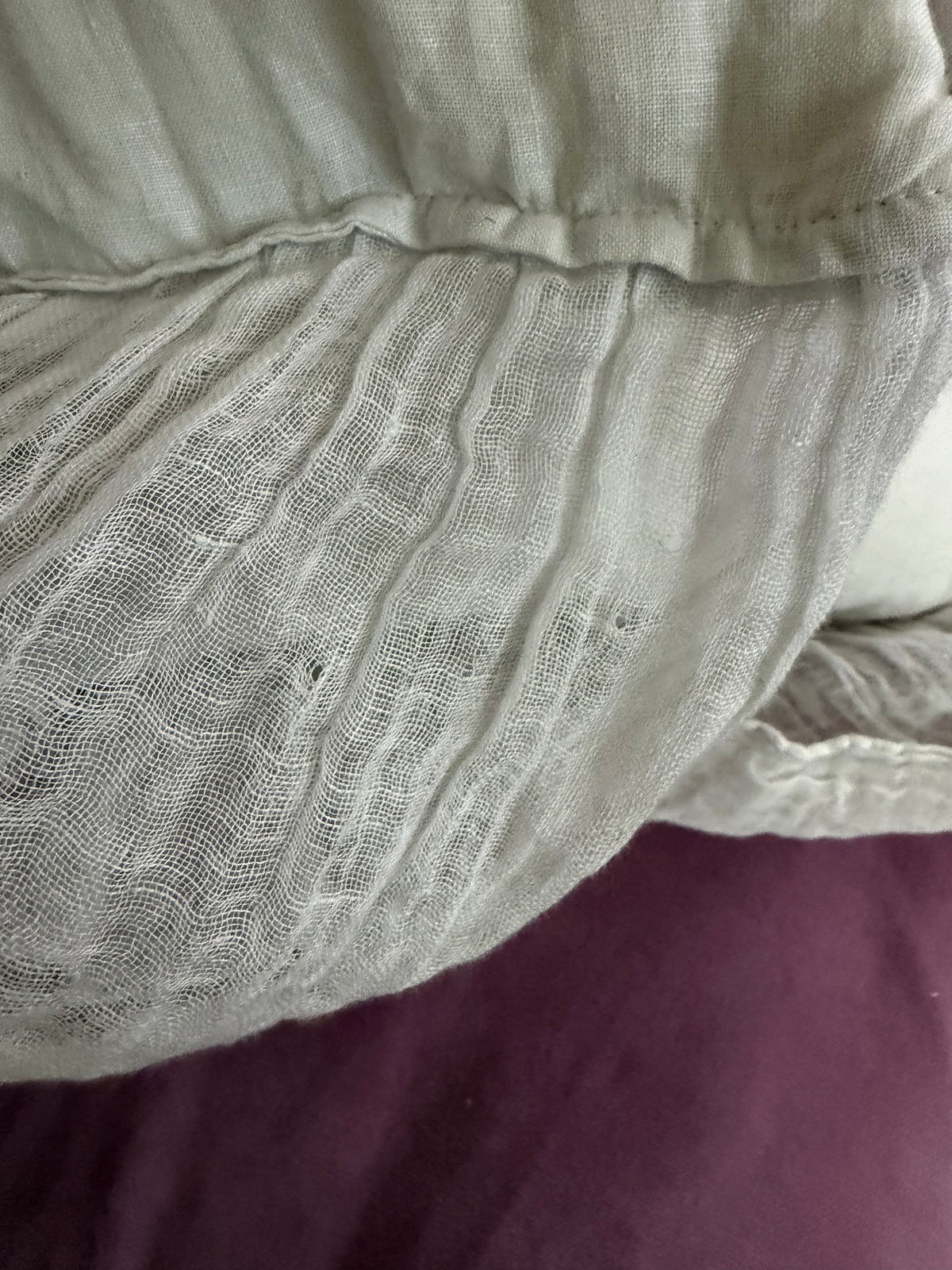RARE Retired Bella Notte Whisper Linen Body Pillow
