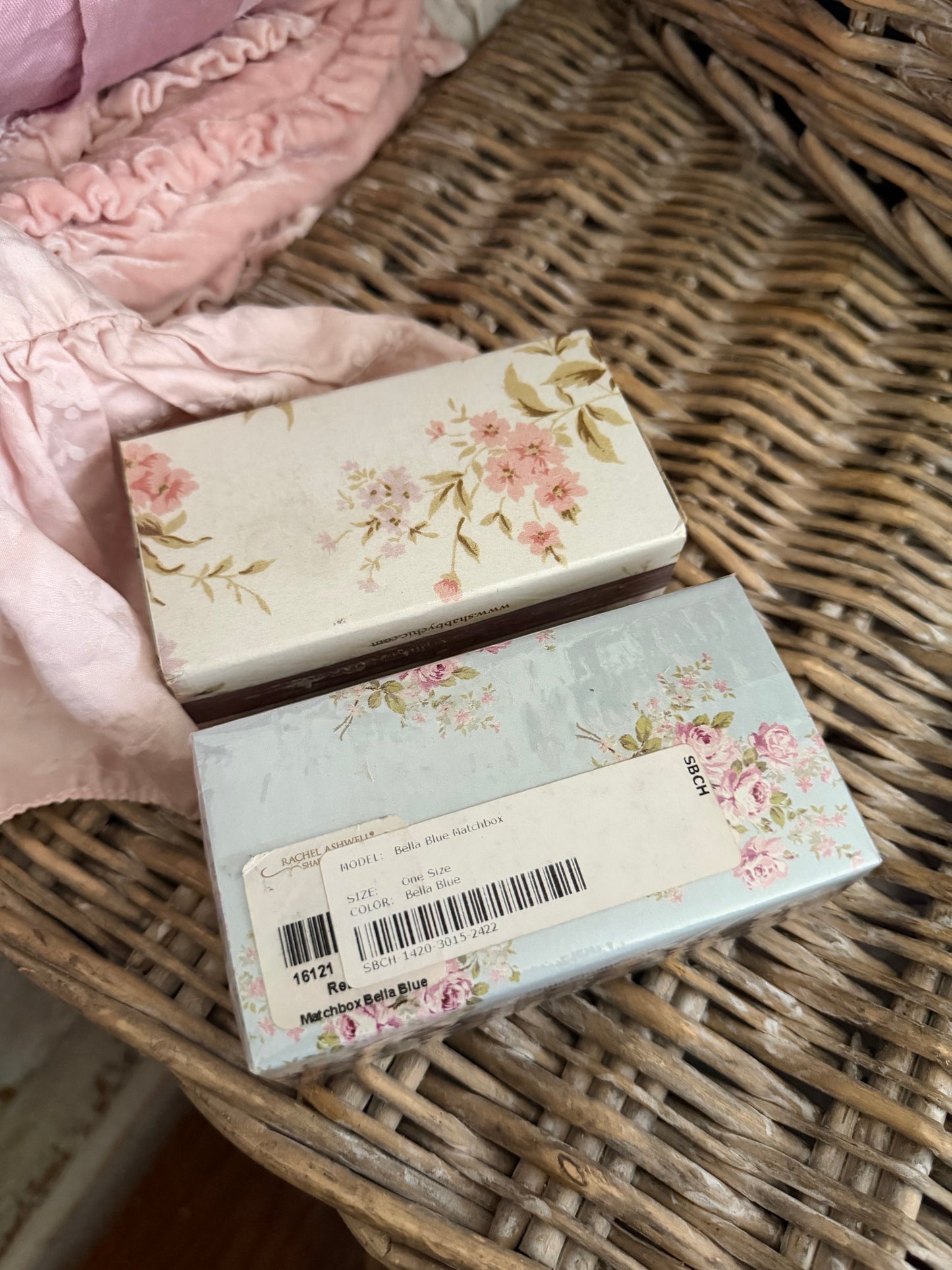 RARE Rachel Ashwell Shabby Chic Matchbox