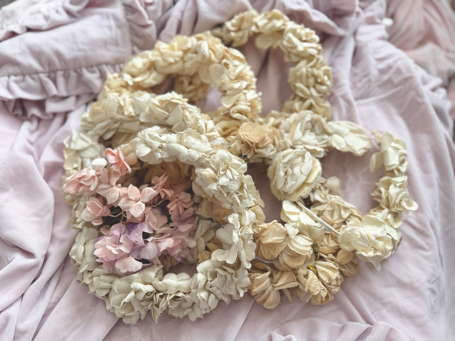 Antique French Flower Crown