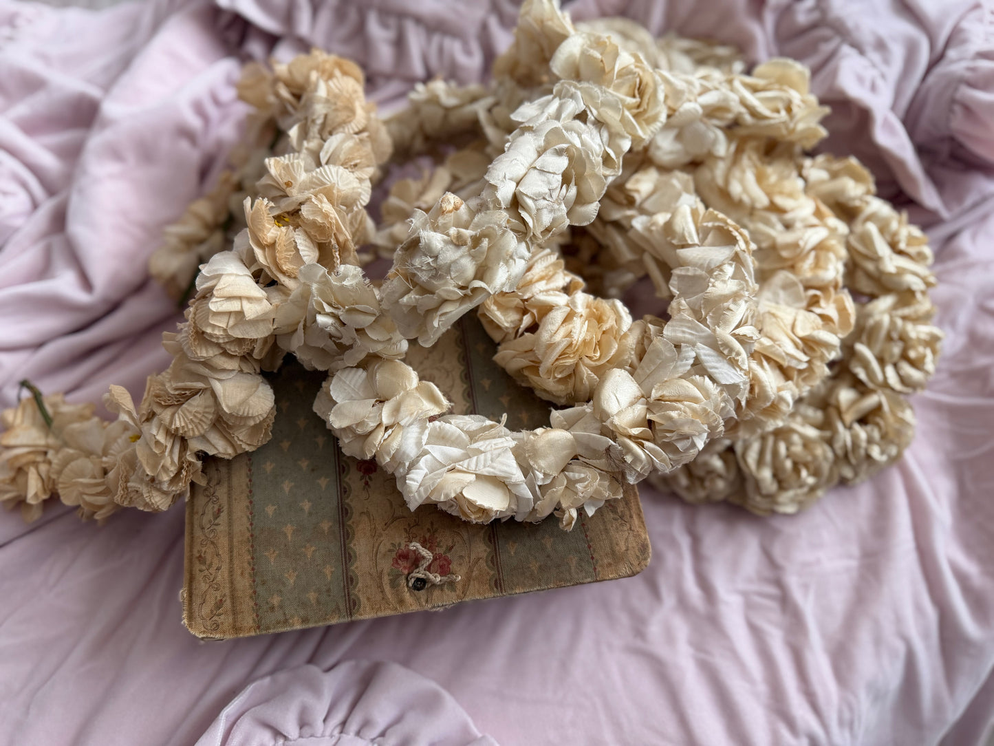 Antique French Flower Crown