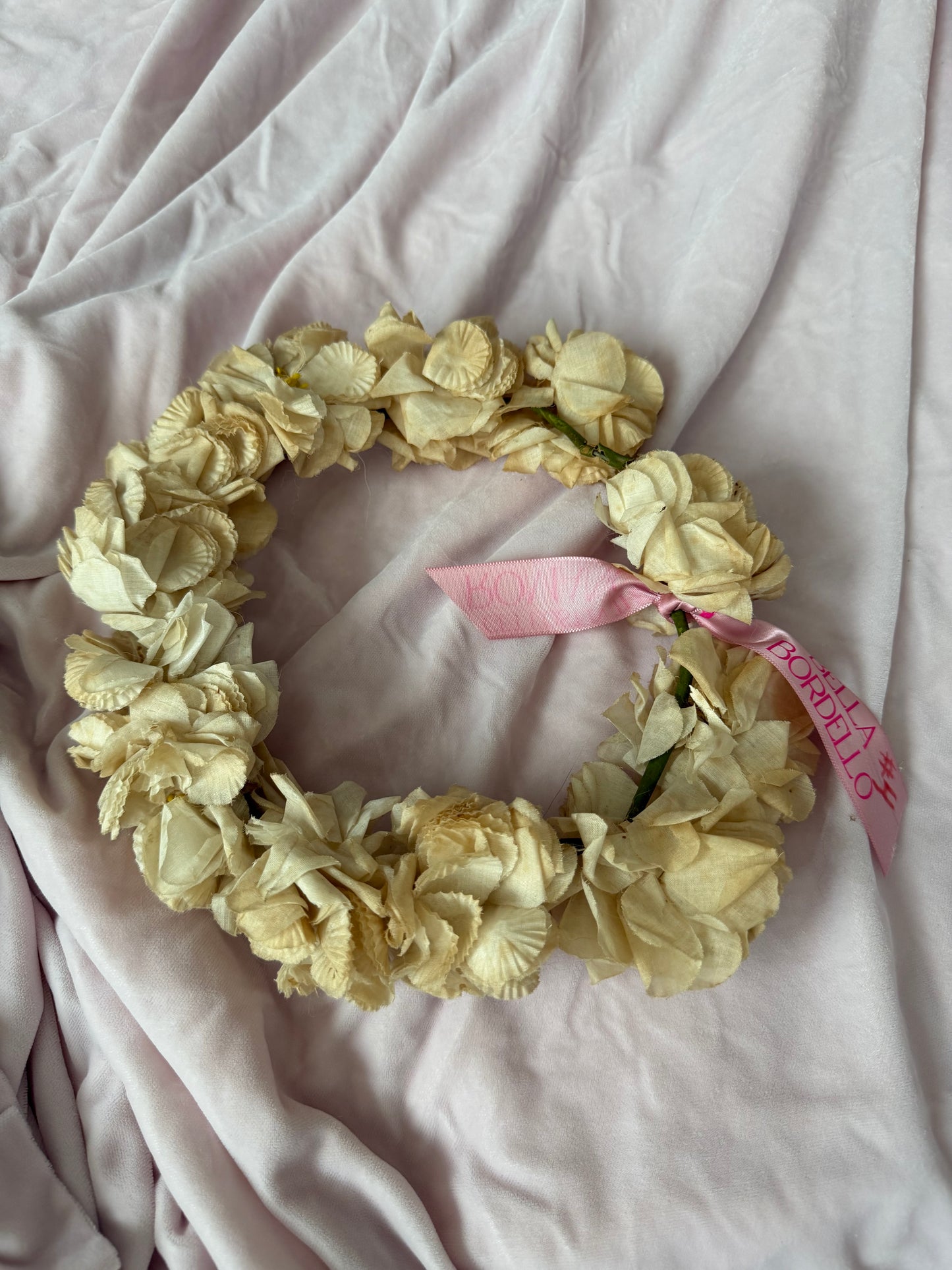 Antique French Flower Crown