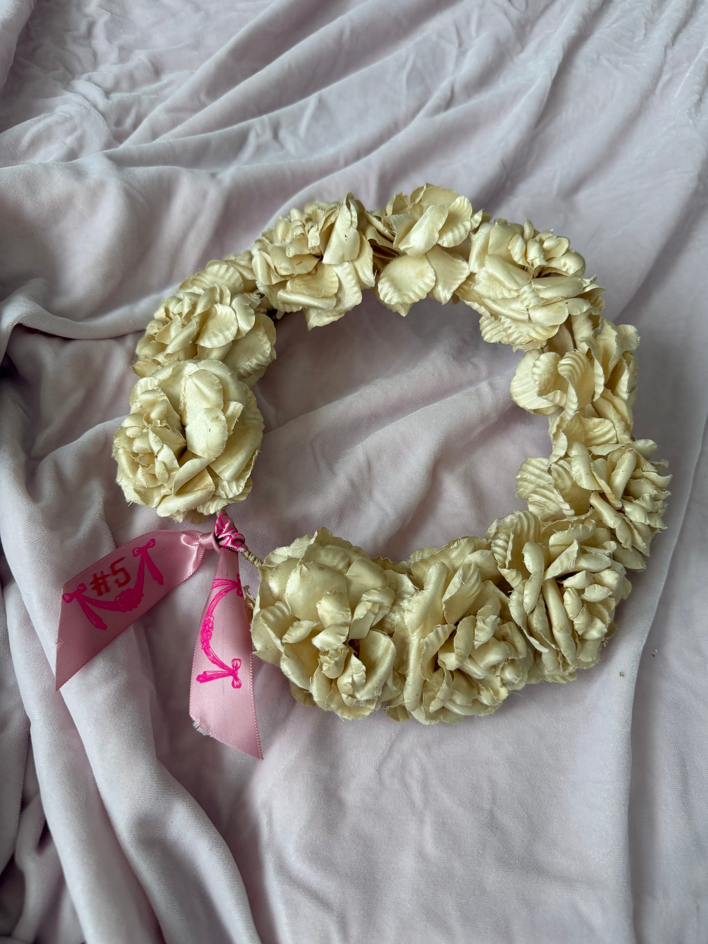 Antique French Flower Crown