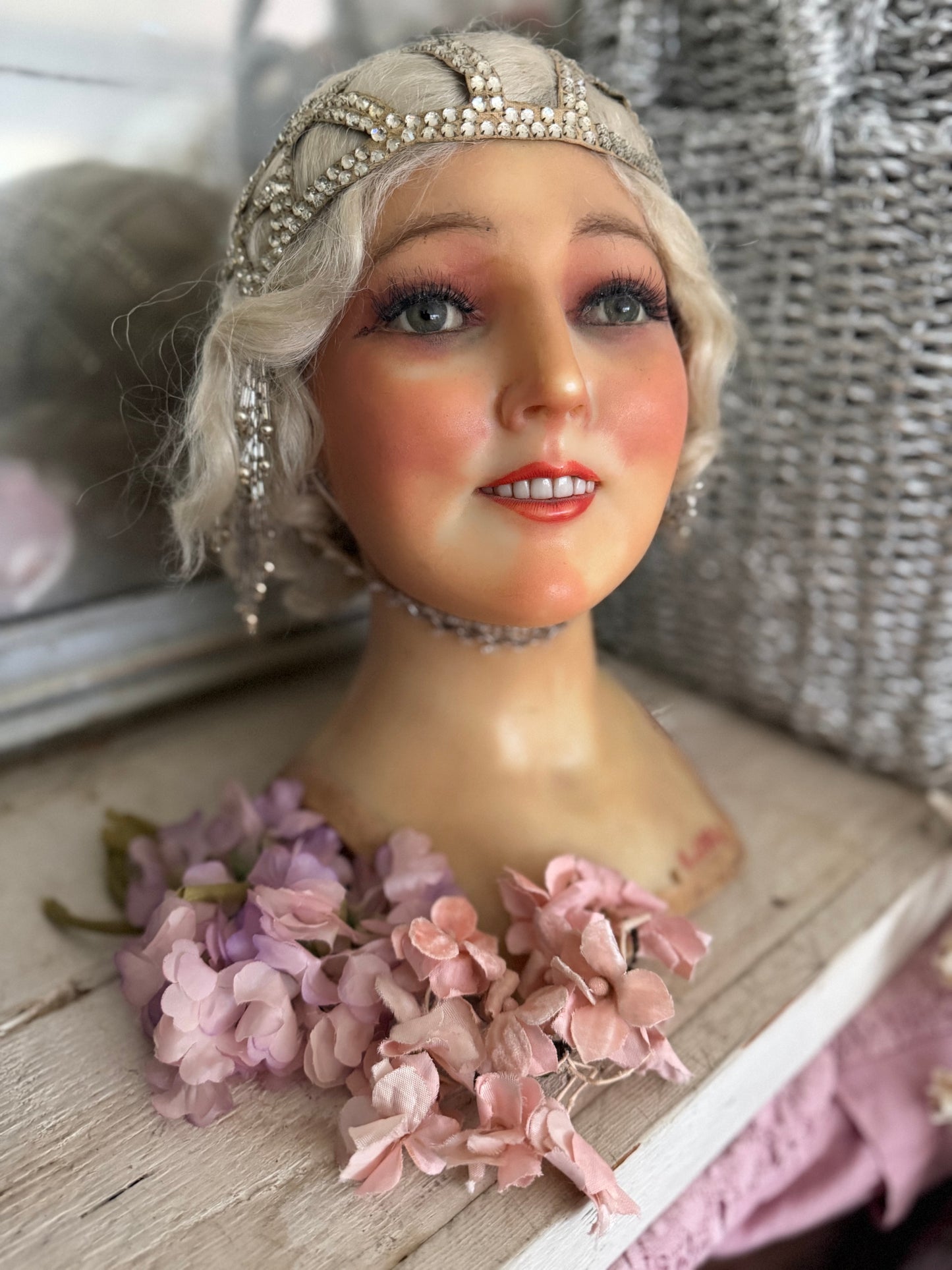 RARE Antique Wax Mannequin