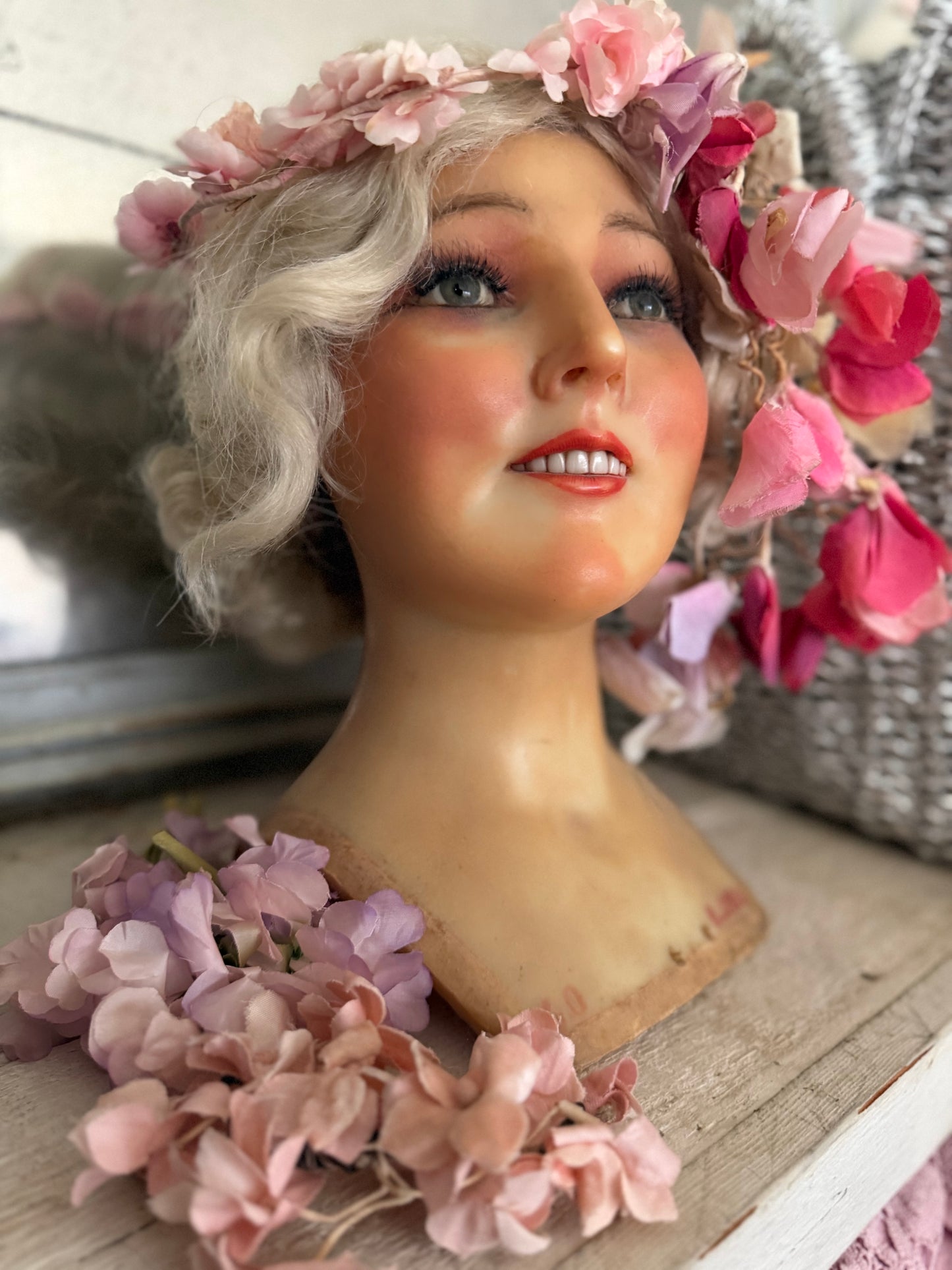 RARE Antique Wax Mannequin