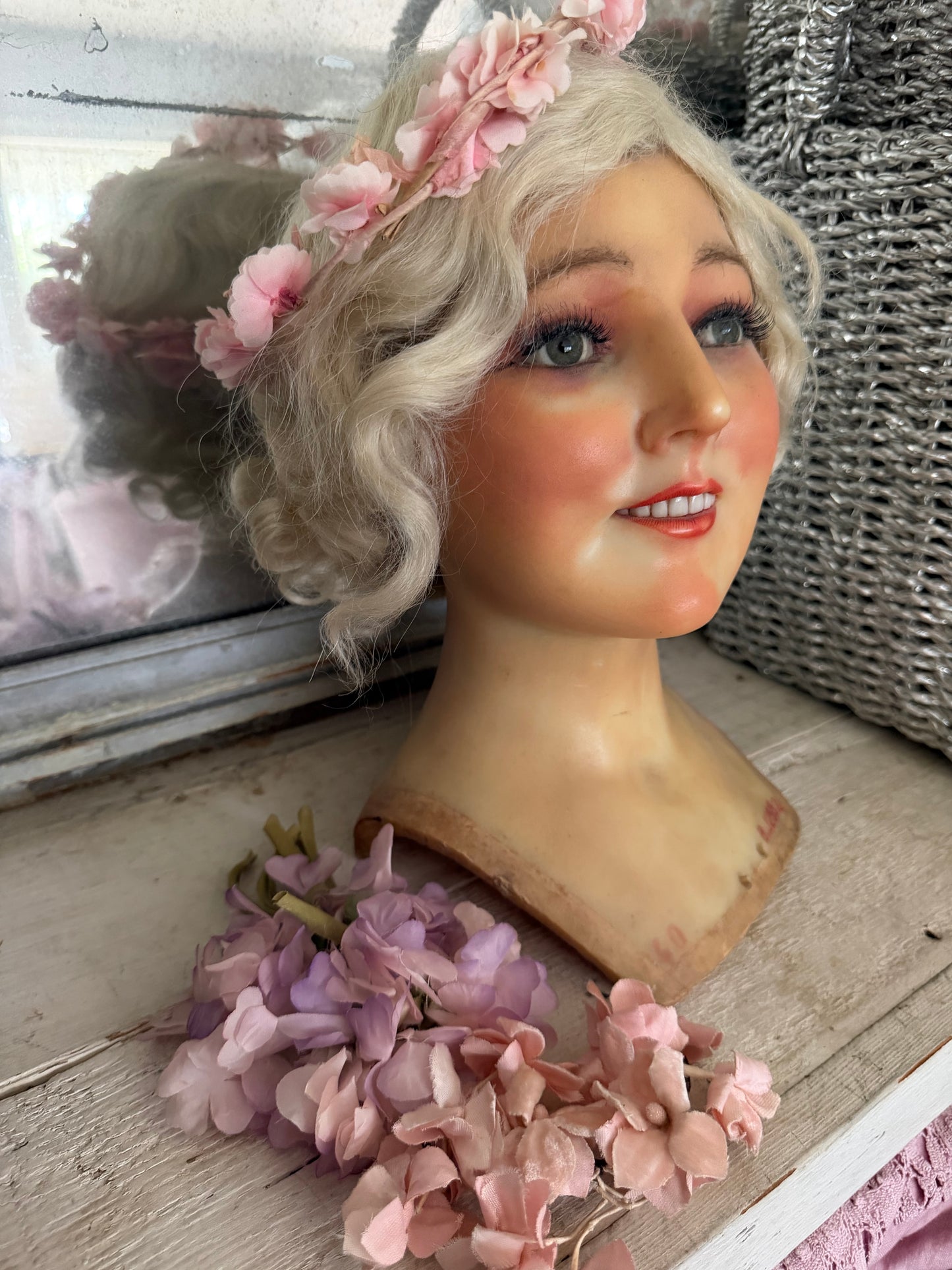 RARE Antique Wax Mannequin