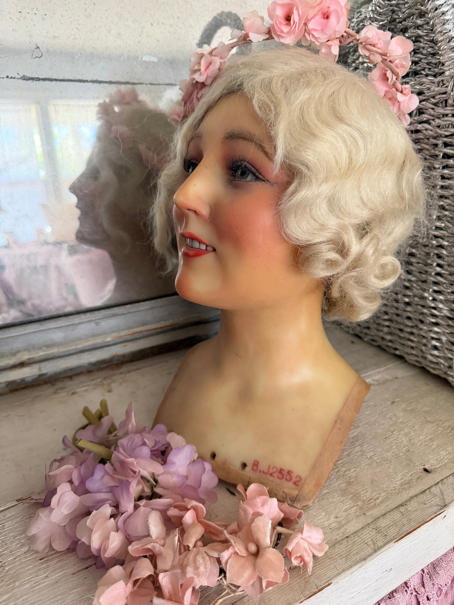 RARE Antique Wax Mannequin