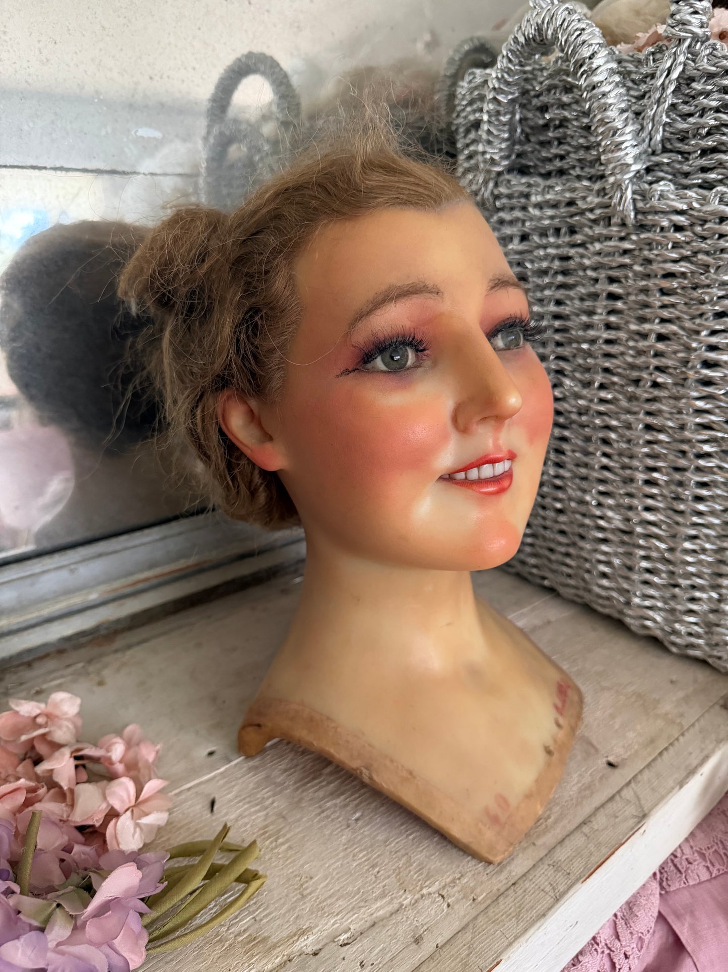 RARE Antique Wax Mannequin