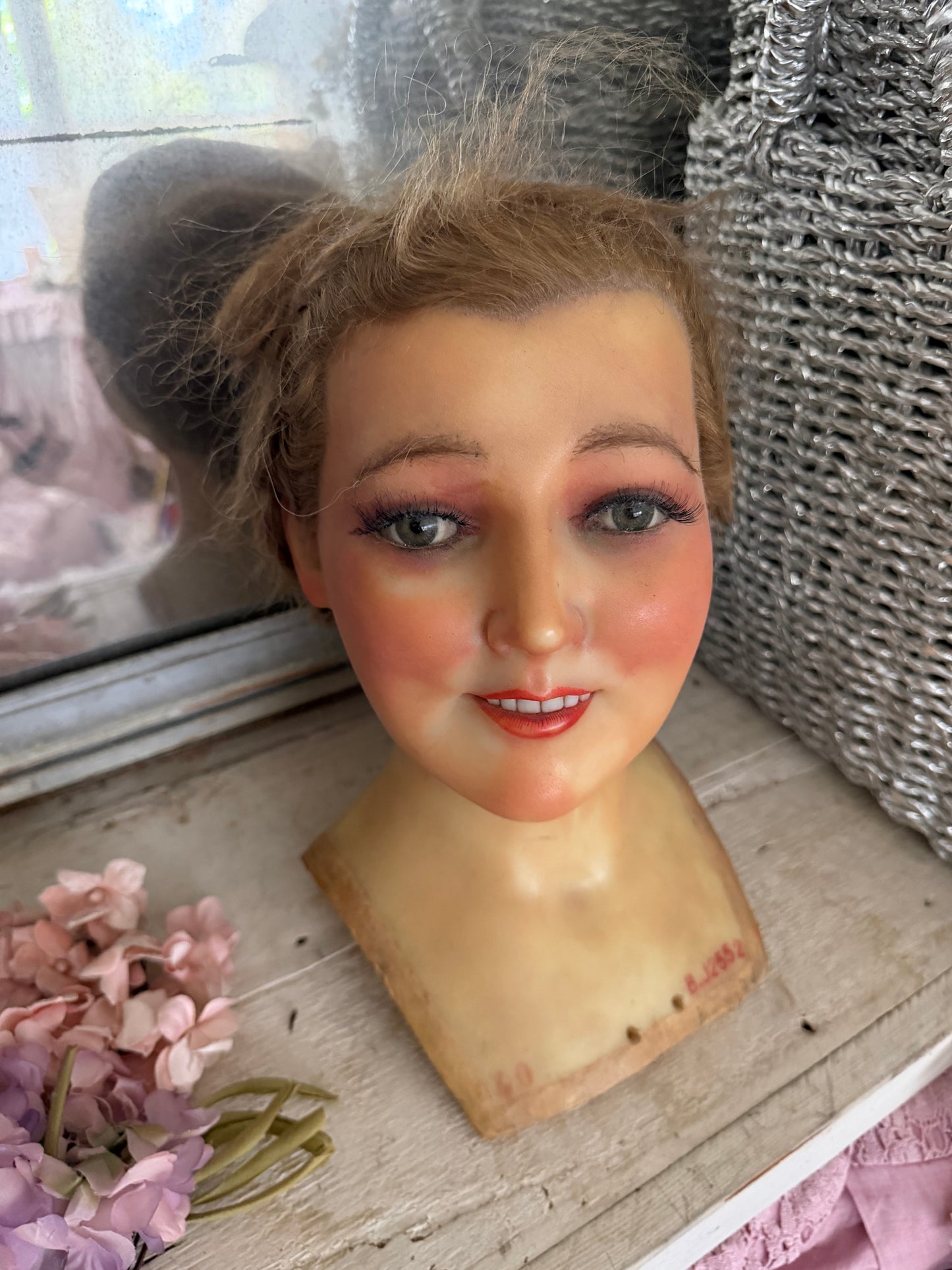 RARE Antique Wax Mannequin