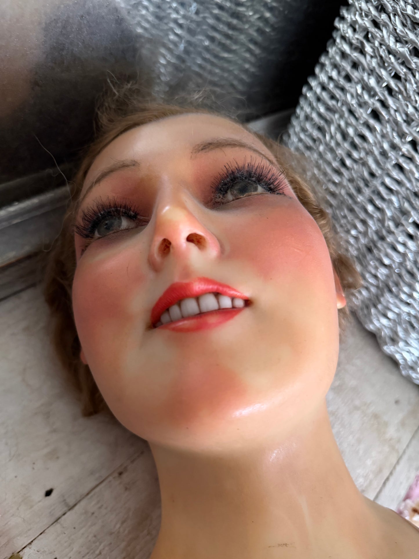 RARE Antique Wax Mannequin