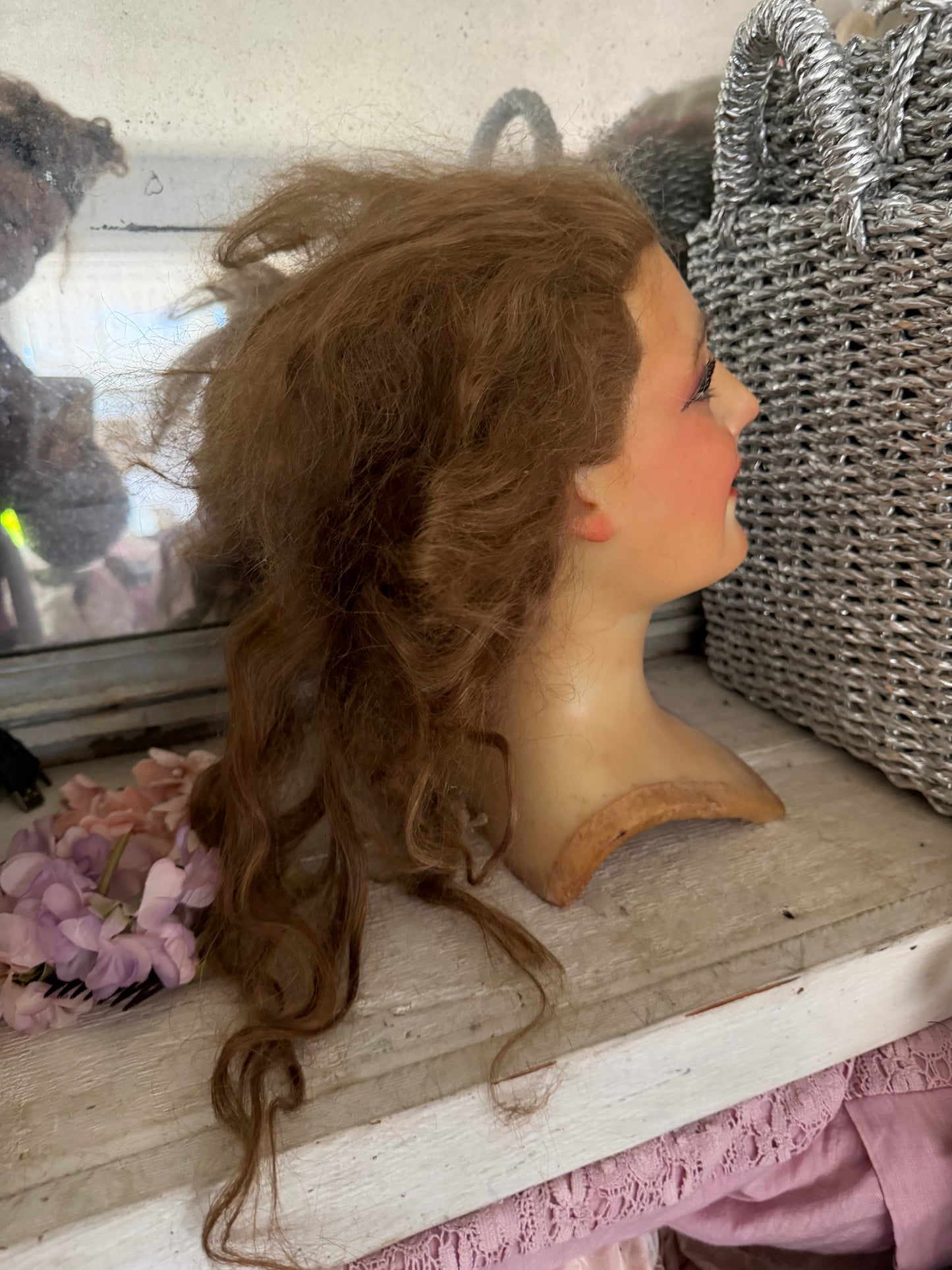RARE Antique Wax Mannequin