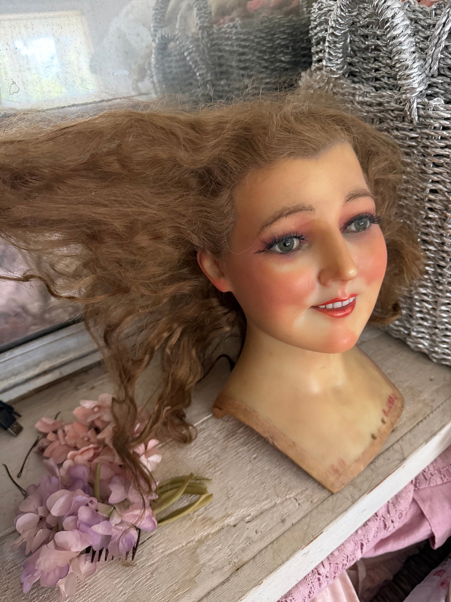 RARE Antique Wax Mannequin