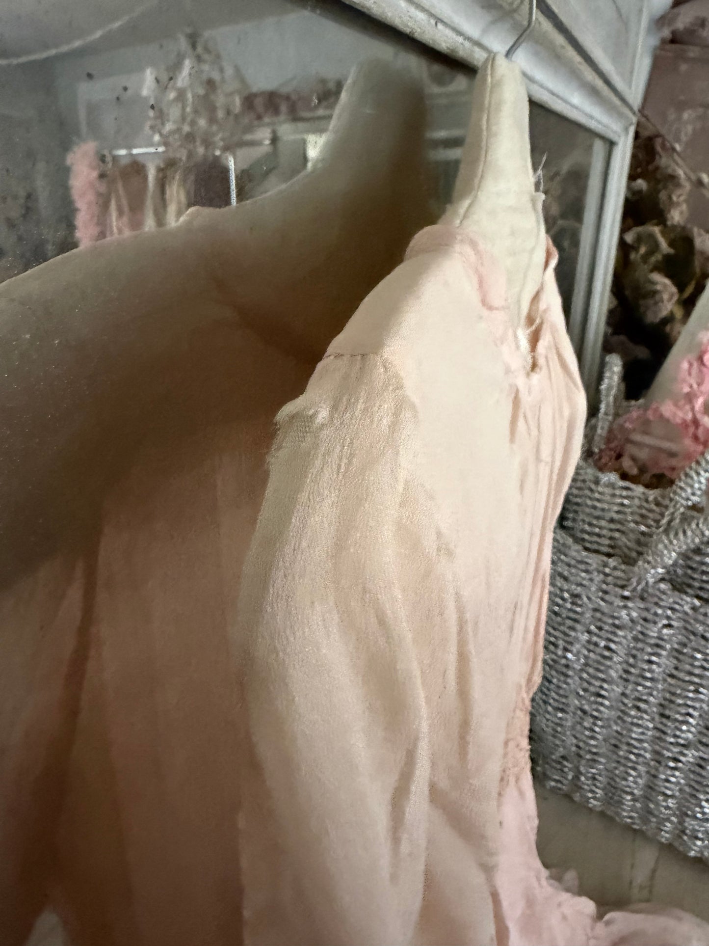 Antique 1920's Pink Girls Dress