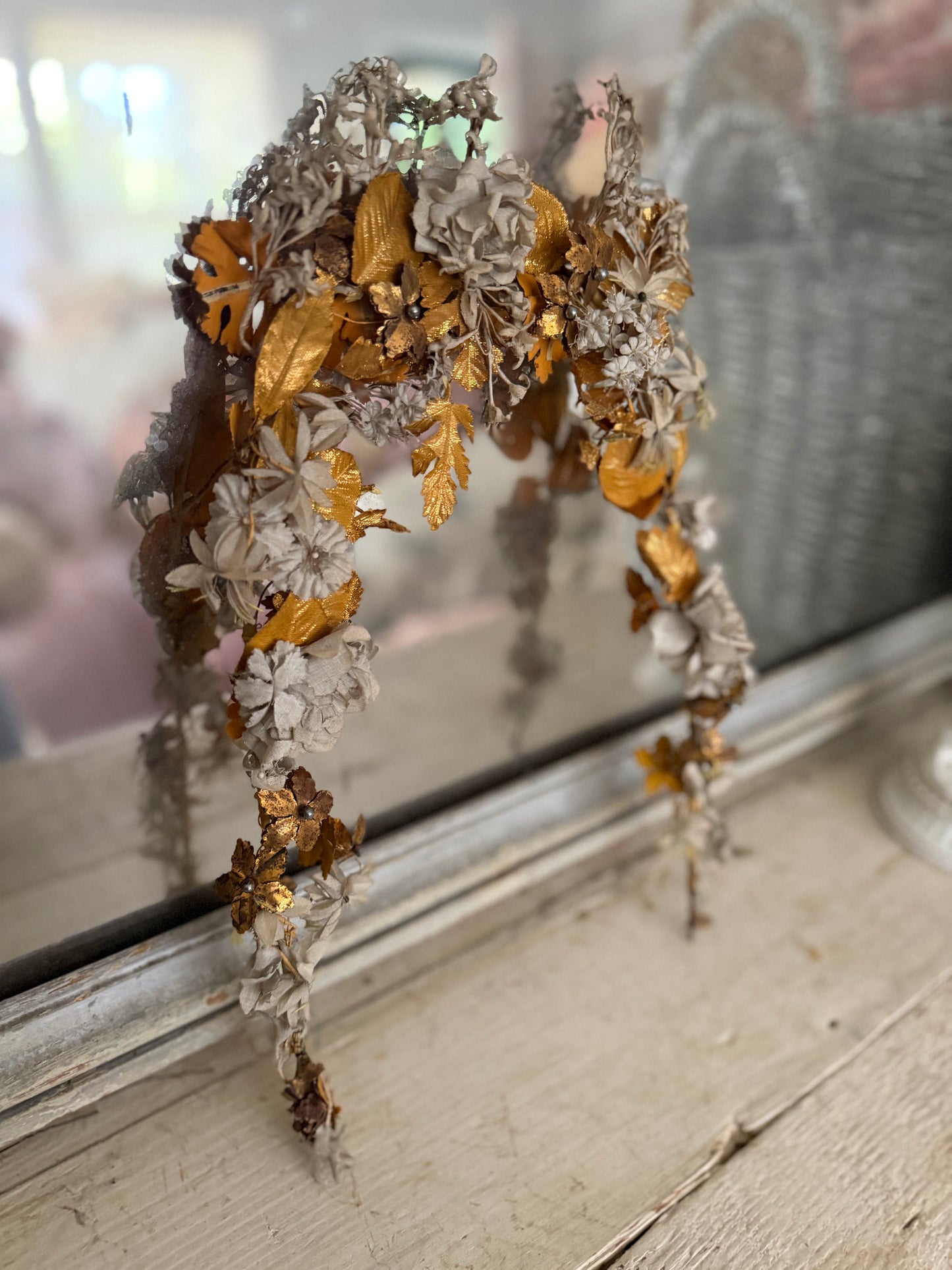 Antique French Flower Arch
