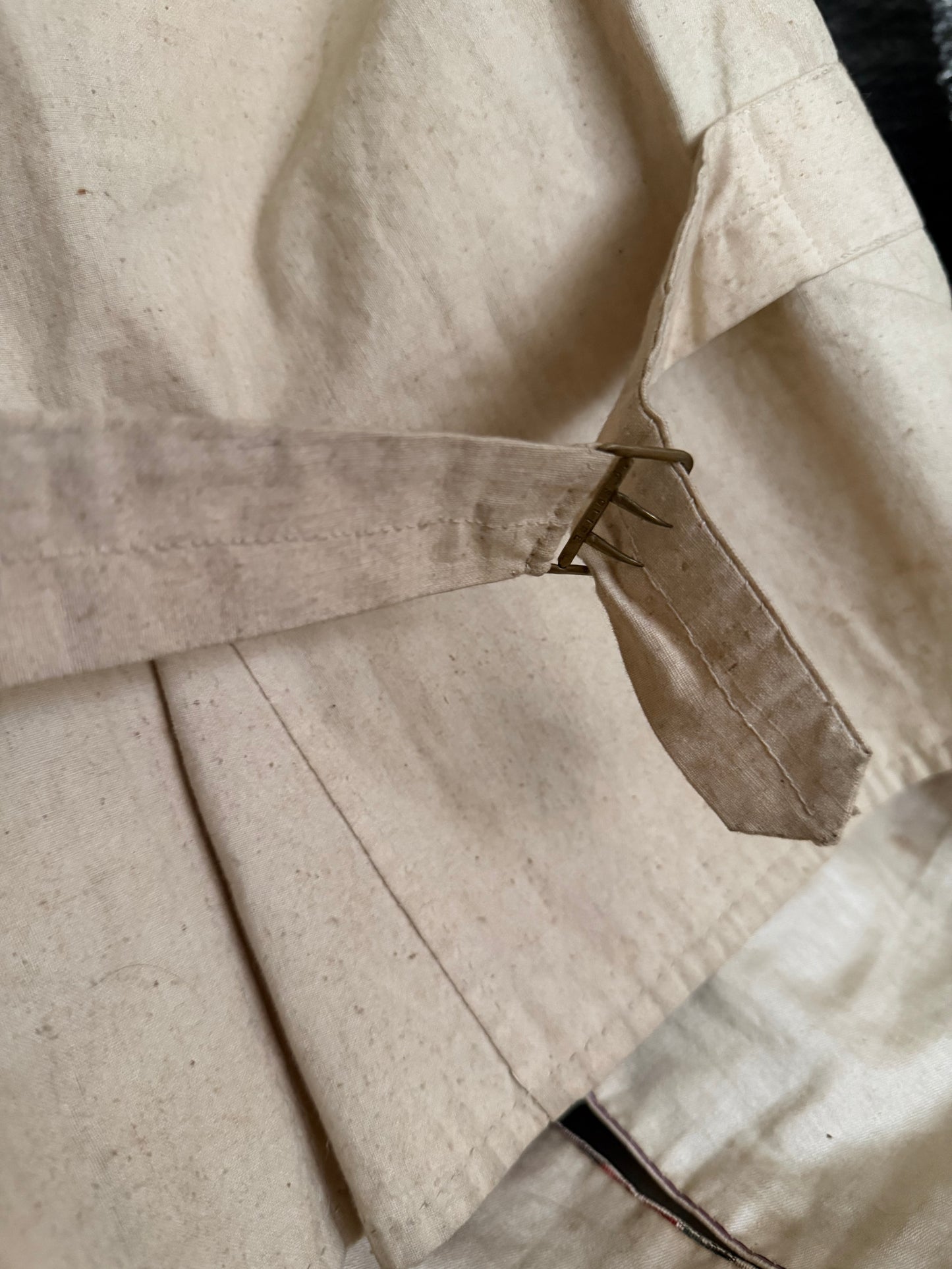 RARE 19th c Antique French "Vintage By Nina" Silk Lavender Watered Rose Vest