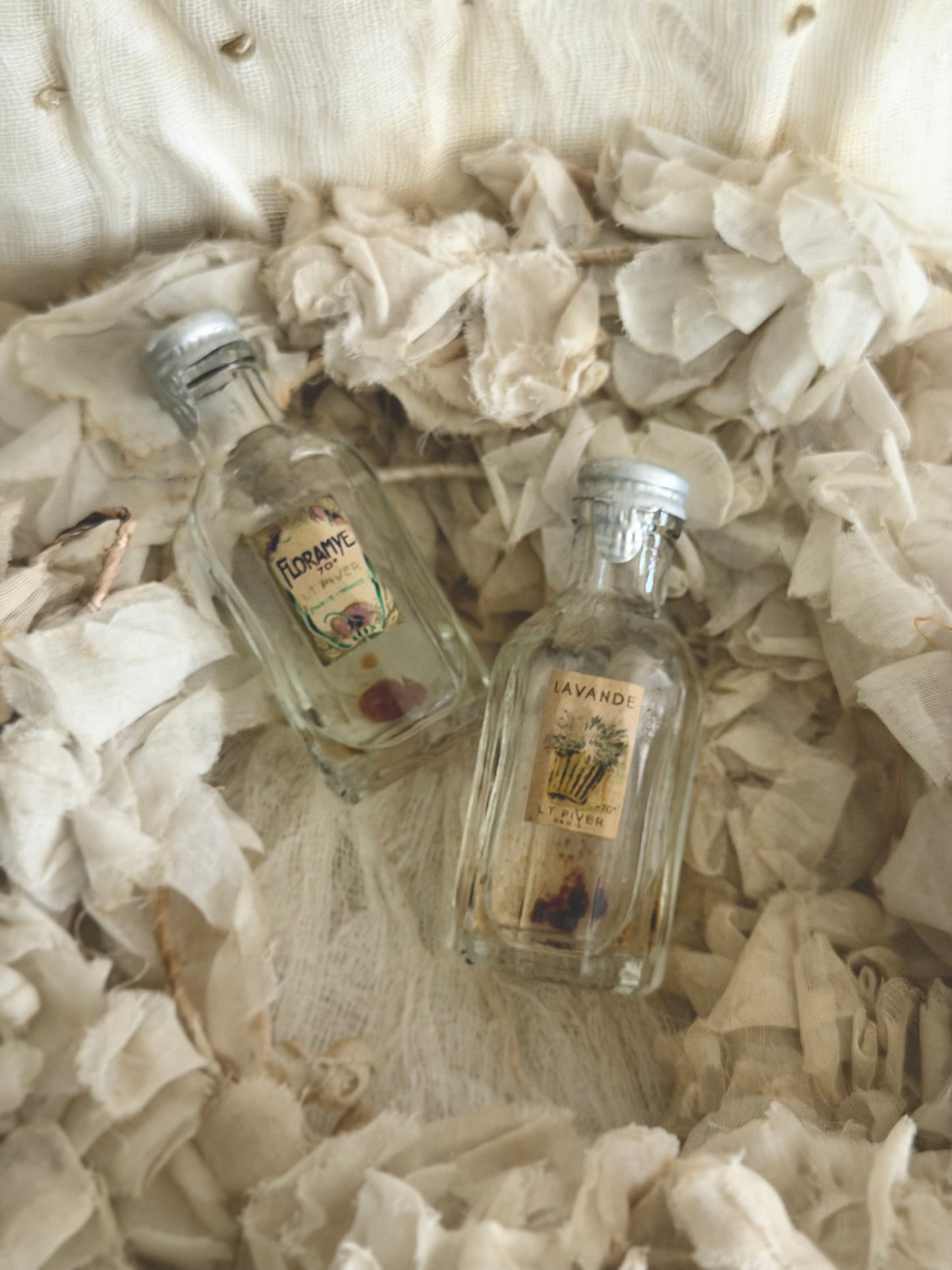 RARE Pair Antique French Perfume