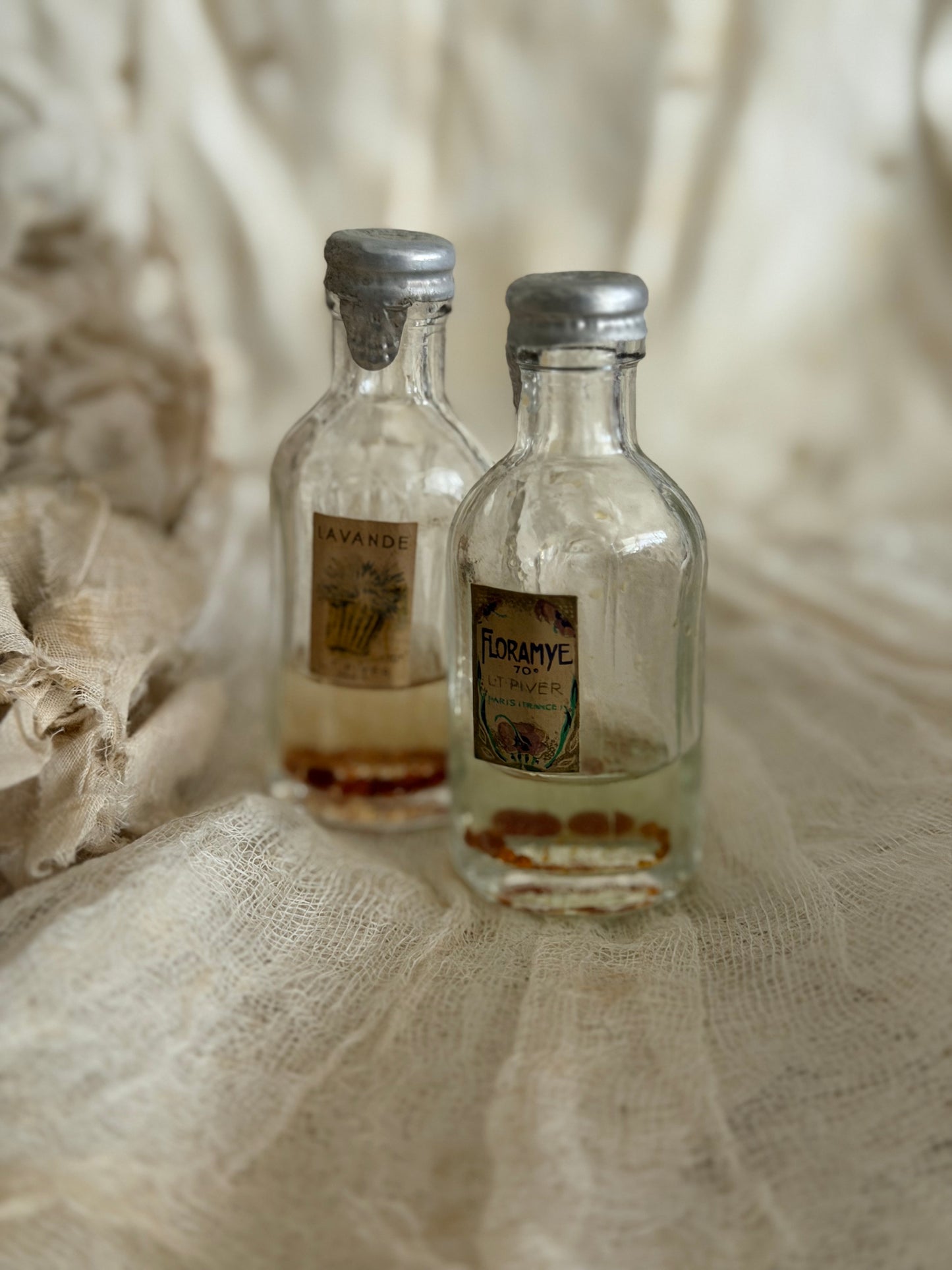 RARE Pair Antique French Perfume