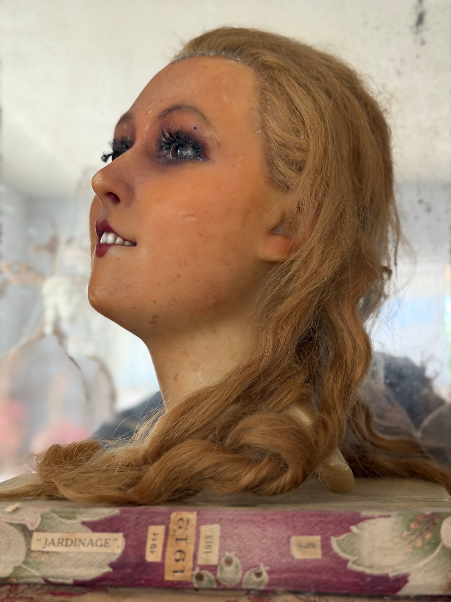 RARE Antique Wax Mannequin