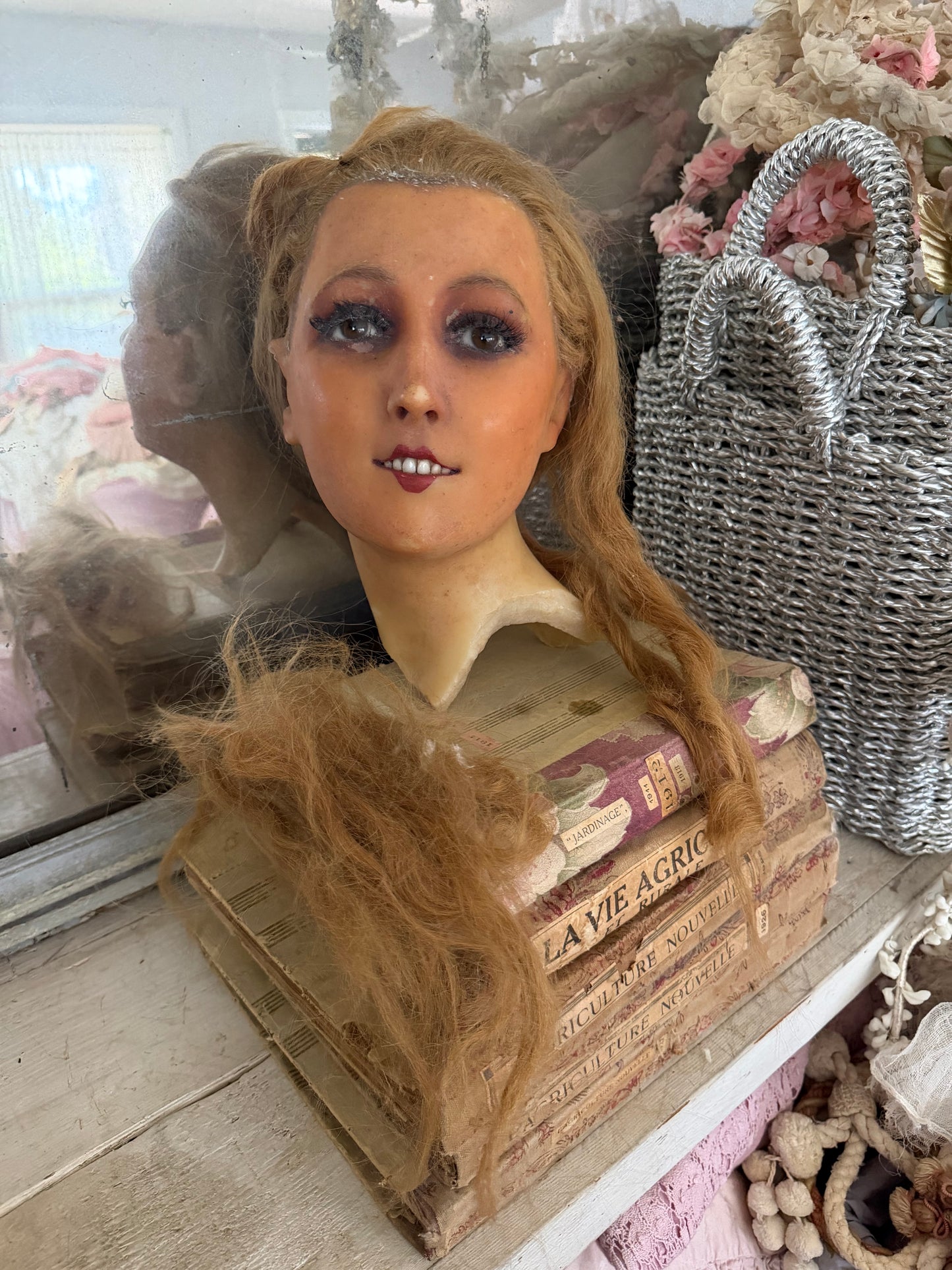 RARE Antique Wax Mannequin