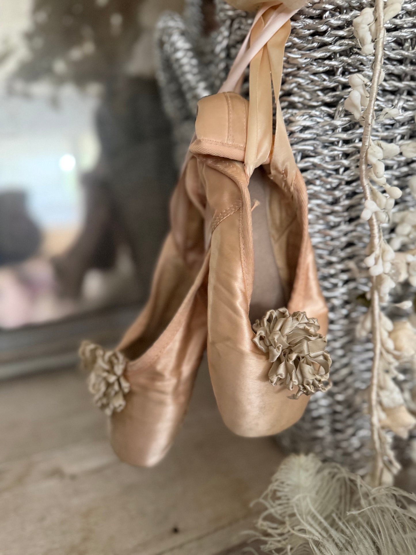 Vintage Ballet Pointe Shoes
