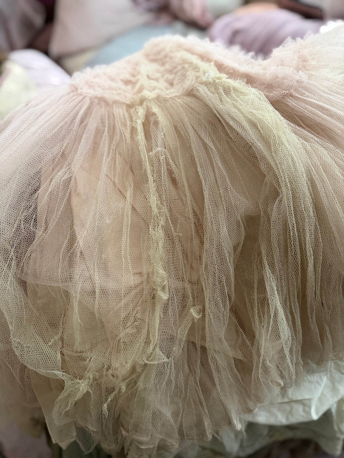 Vintage Pink Prom Dress
