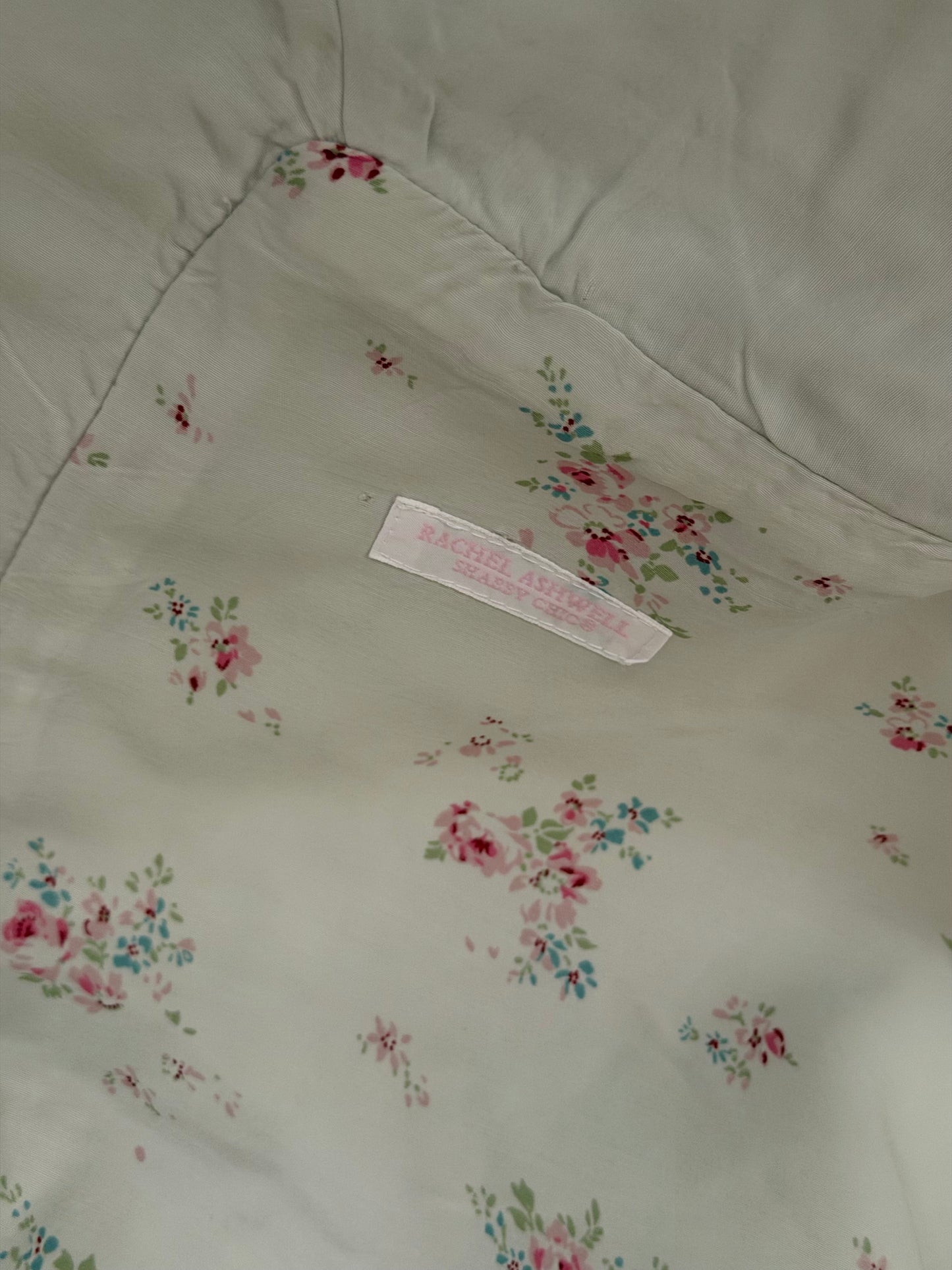 Pair RASSC Rachel Ashwell Bemberg Grace Pillow Shams