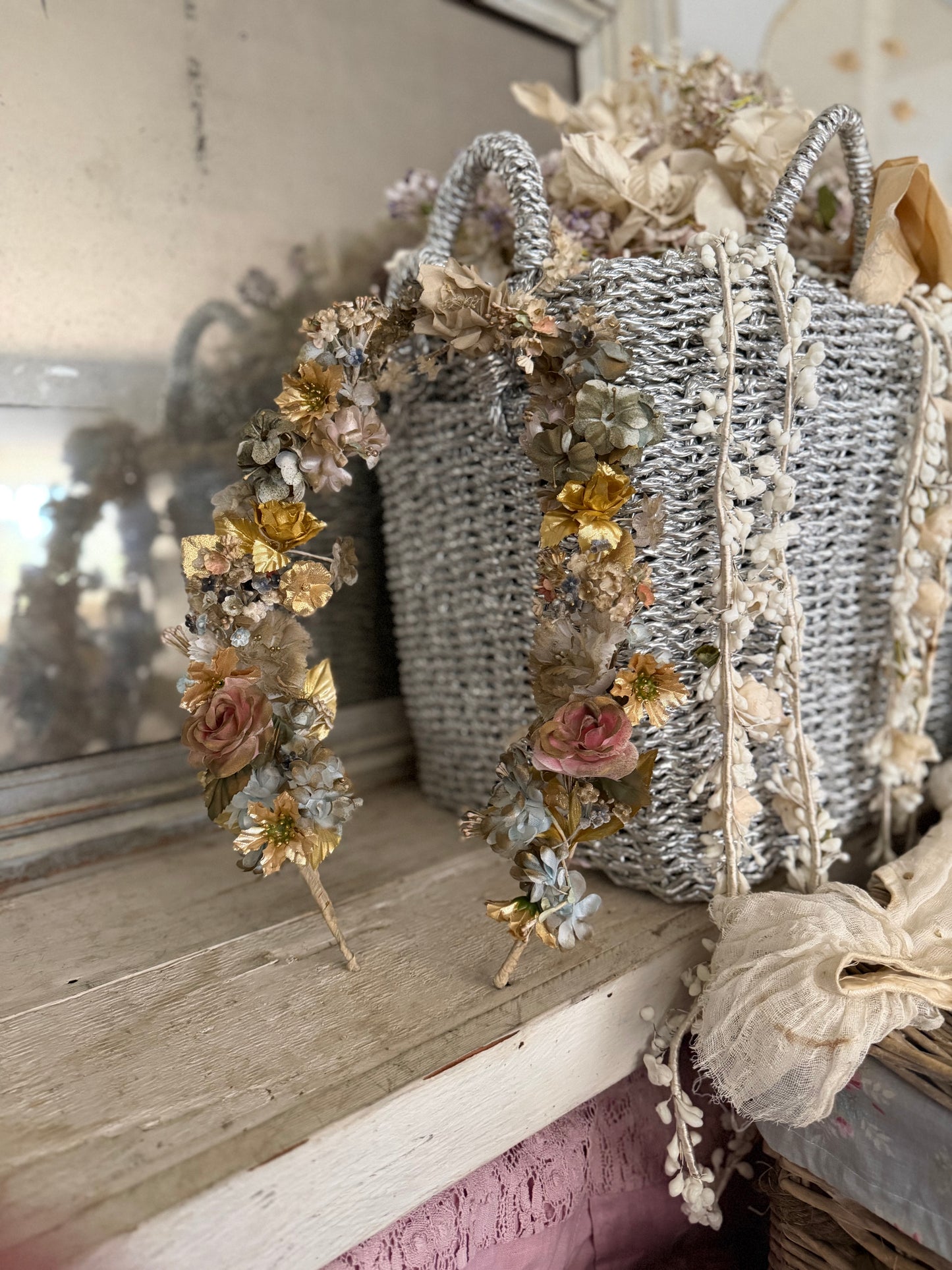 Antique French Flower Arch