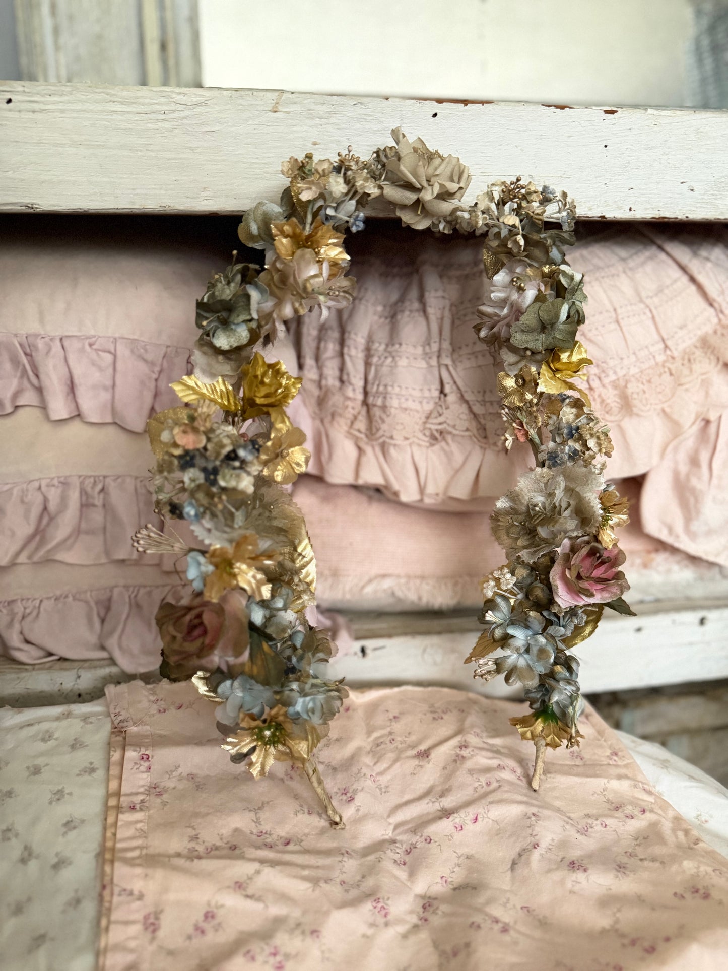 Antique French Flower Arch