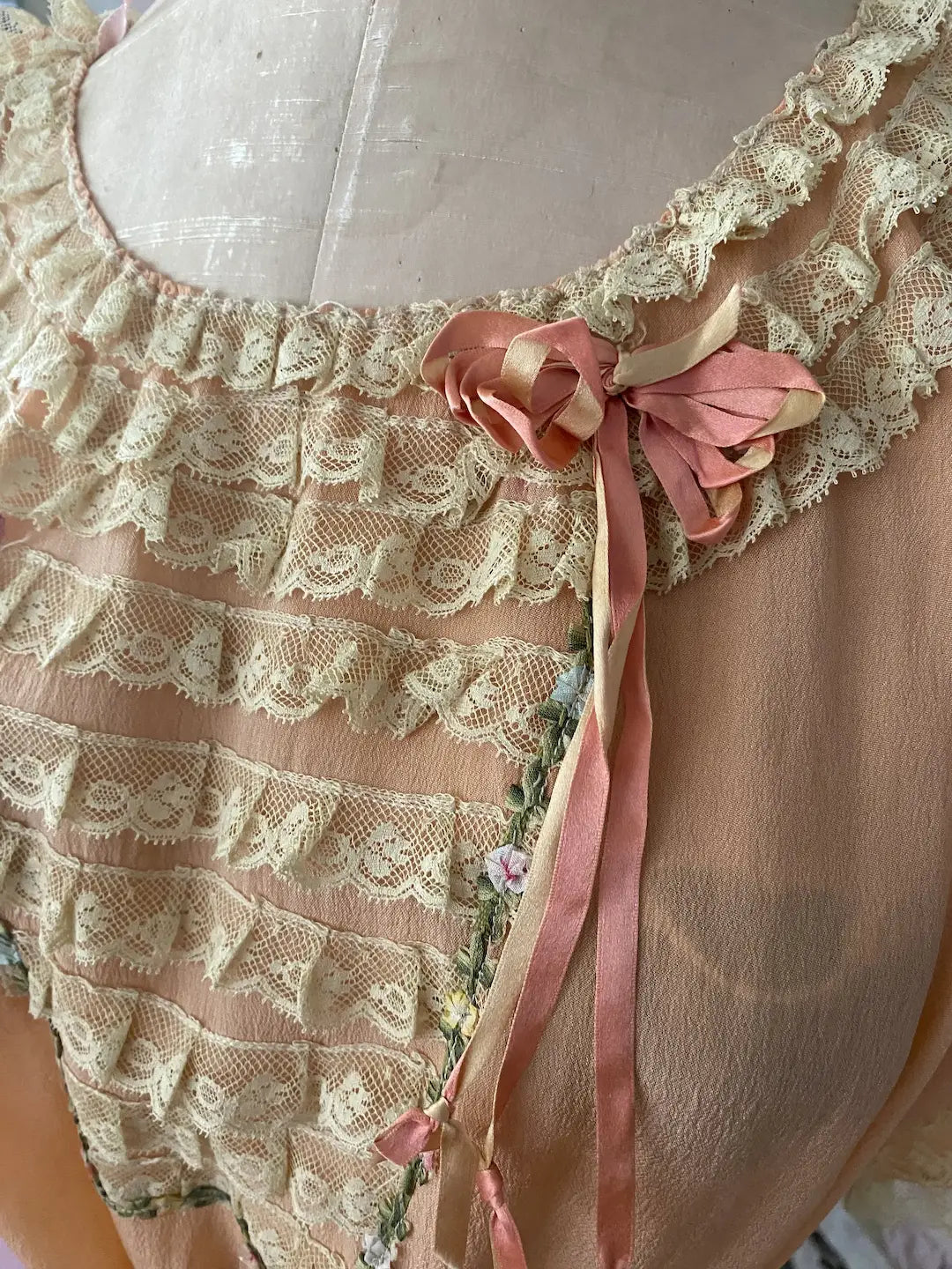 RARE Antique c1920's Pajama Set