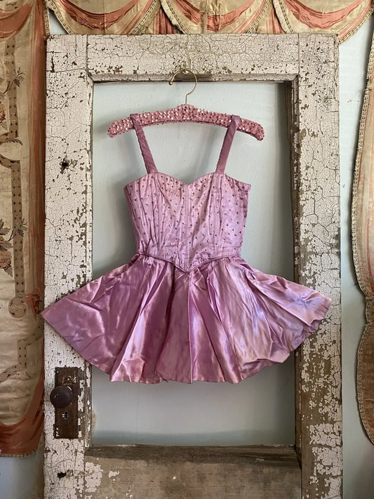 Vintage Ballet Costume Tutu Dusty Lavender Pink