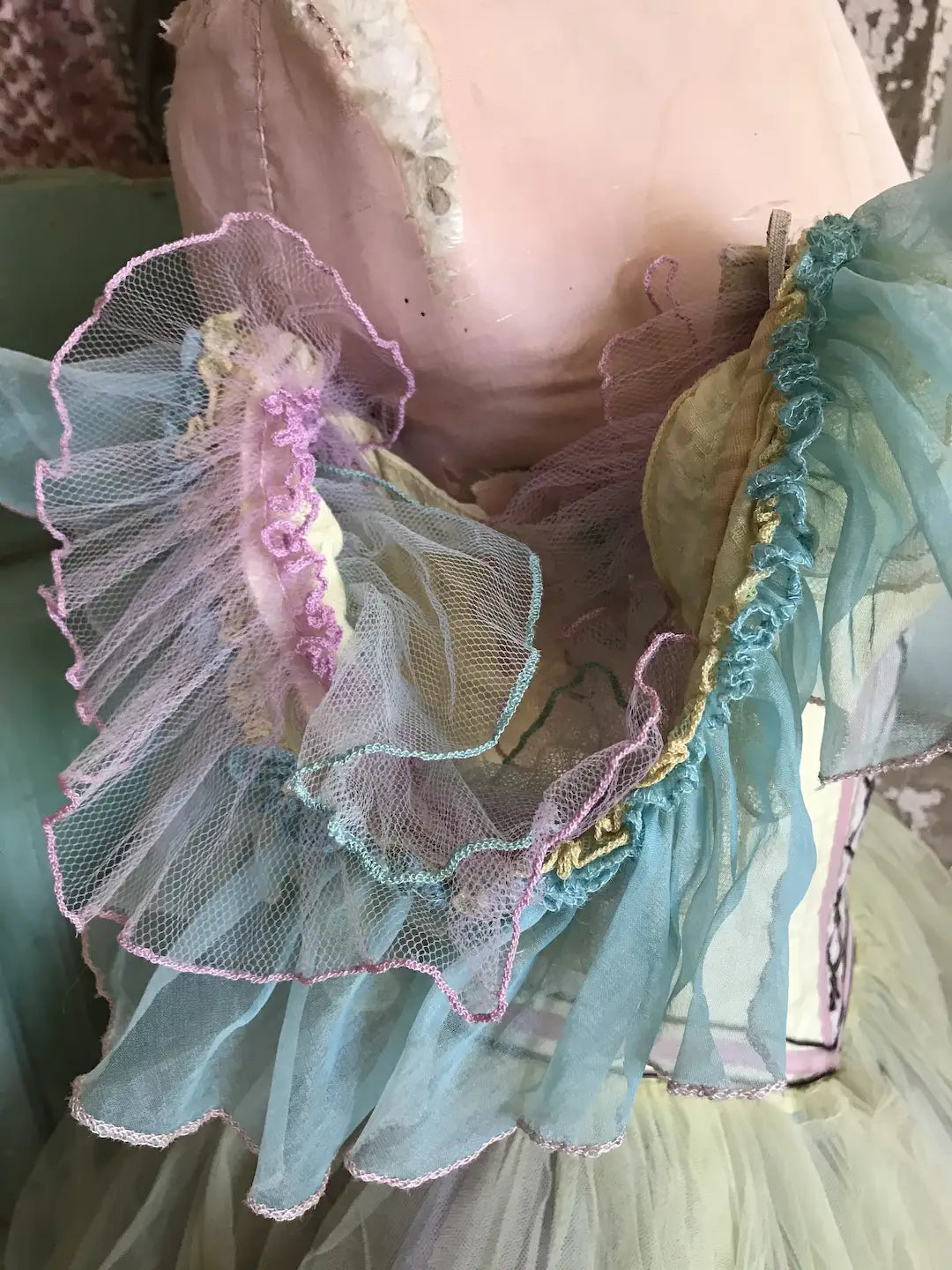 Vintage Ballet Tutu Costume Professional German Opera Sleeping Beauty