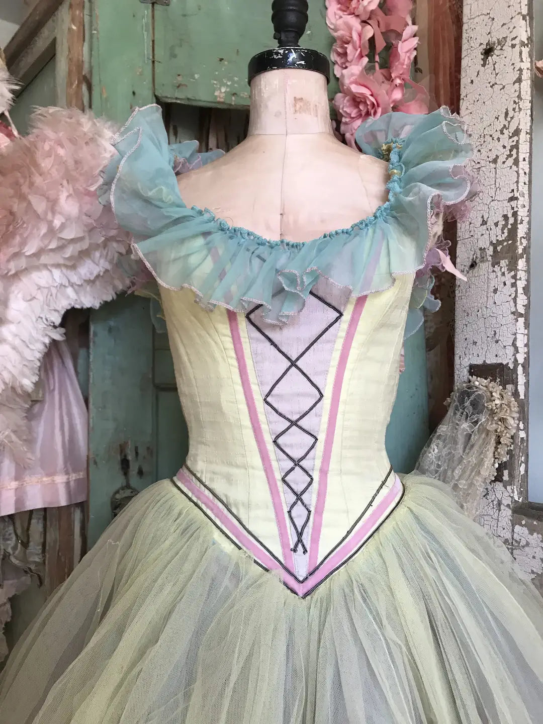 Vintage Ballet Tutu Costume Professional German Opera Sleeping Beauty