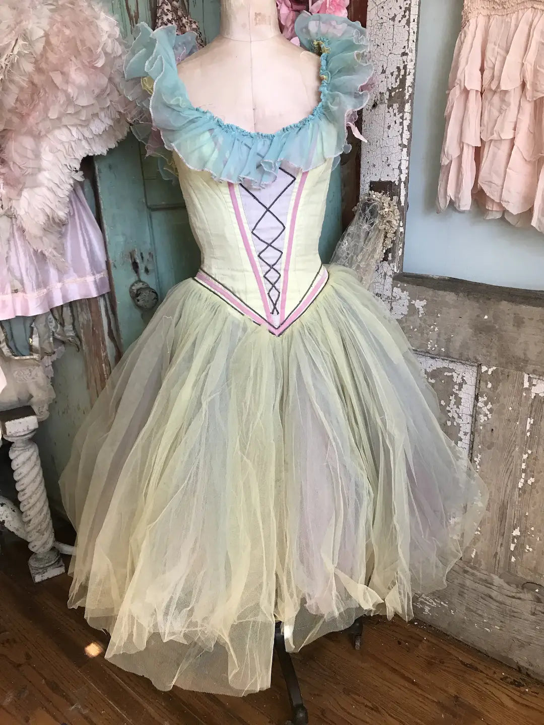 Vintage Ballet Tutu Costume Professional German Opera Sleeping Beauty