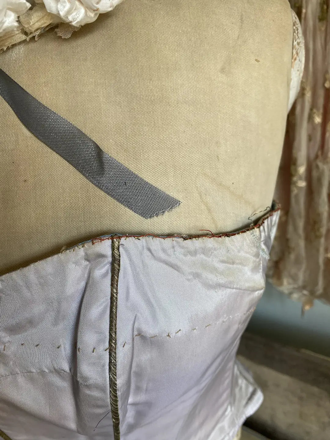 Vintage German Ballet Costume Corset