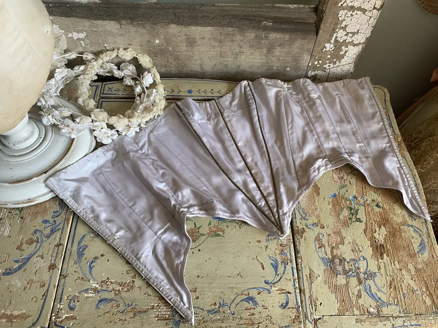Vintage German Ballet Costume Corset