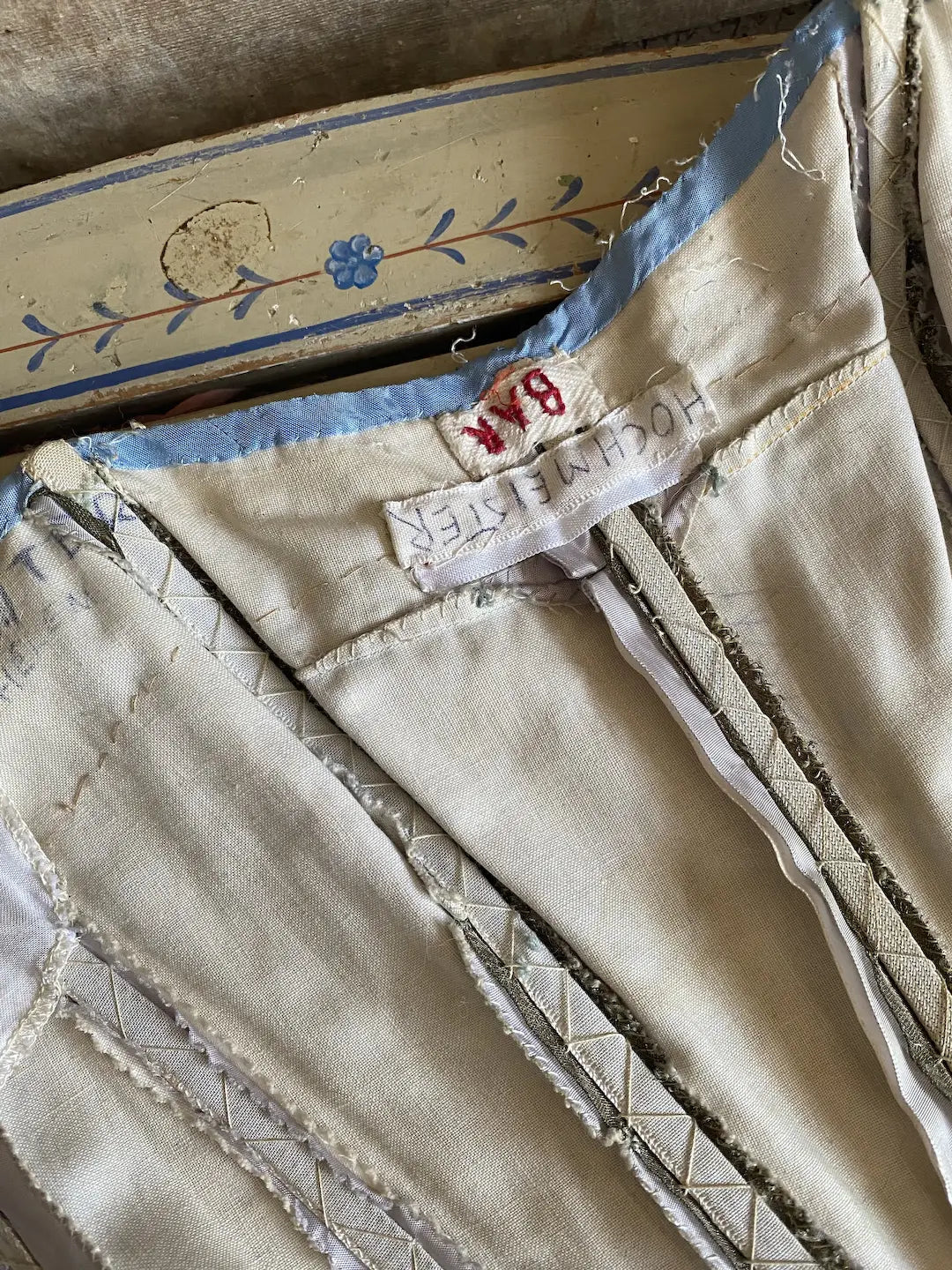 Vintage German Ballet Costume Corset