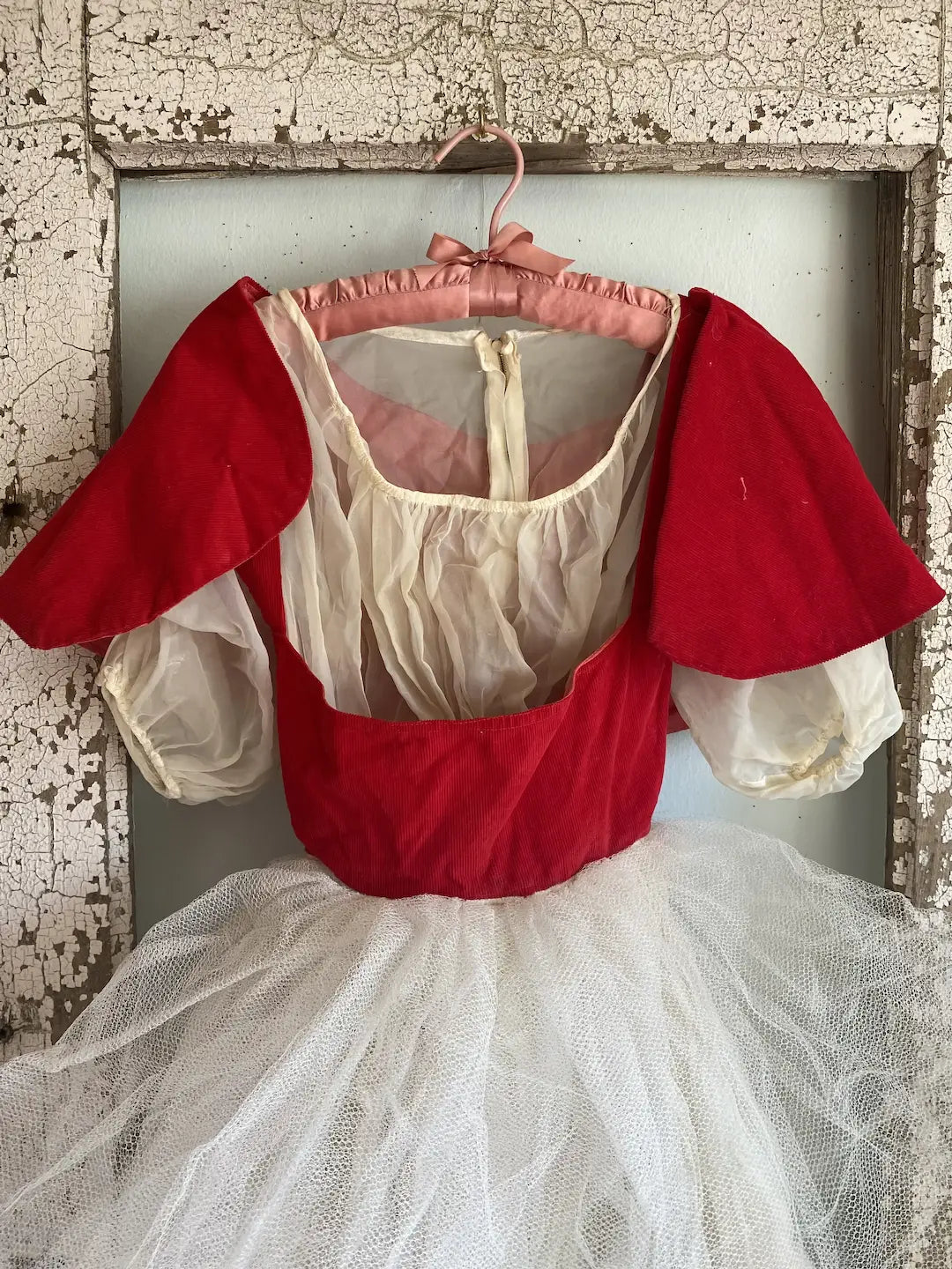 Vintage Little Red Riding Hood Ballet Tutu Costume