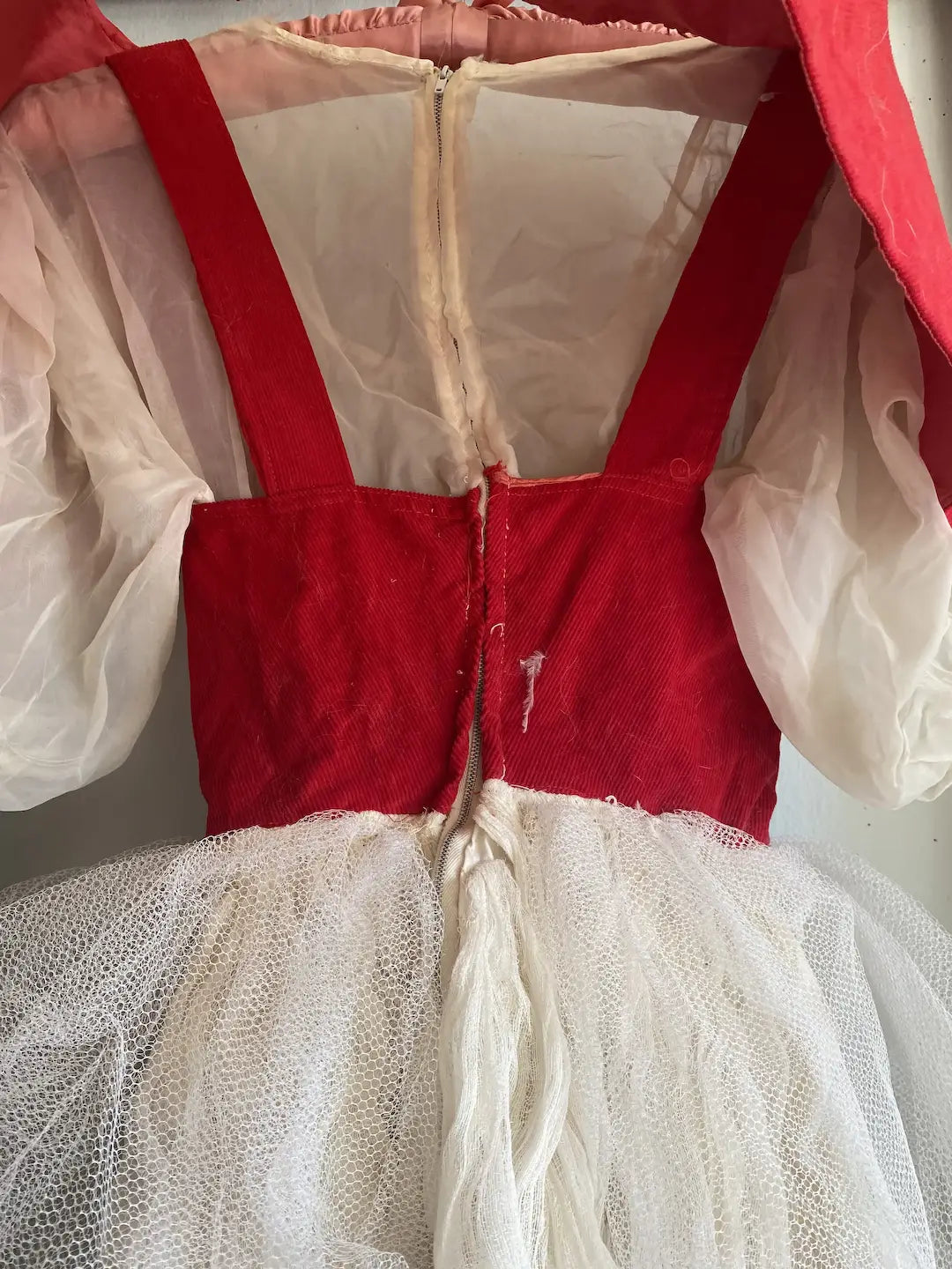 Vintage Little Red Riding Hood Ballet Tutu Costume