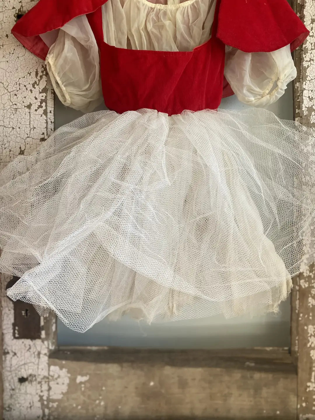 Vintage Little Red Riding Hood Ballet Tutu Costume