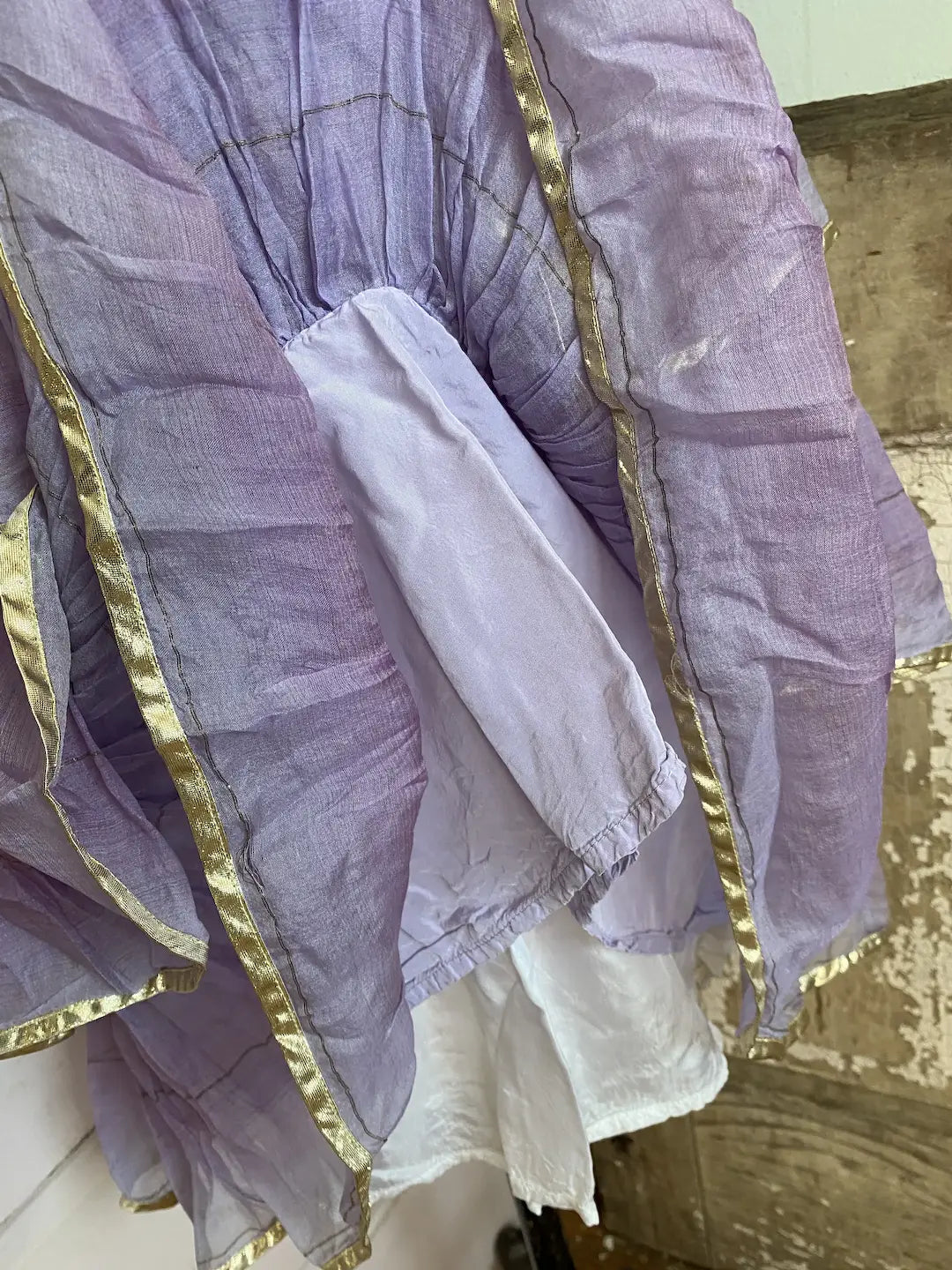 Vintage Ombre Lavender Ballet Dance Costume Dress