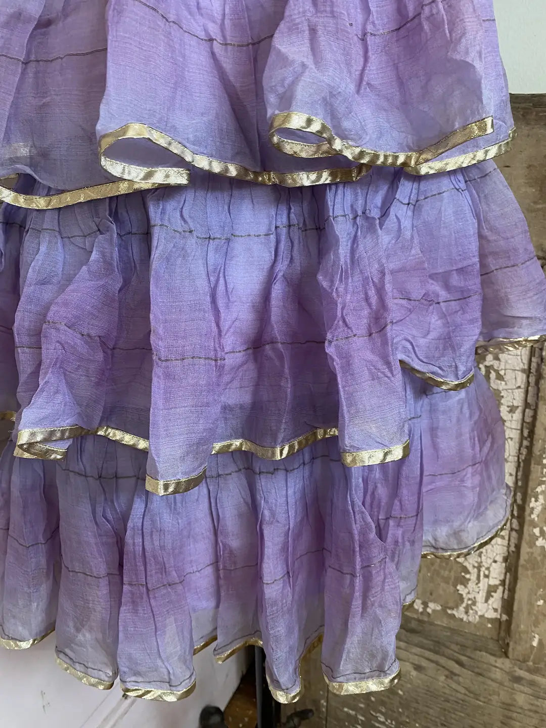 Vintage Ombre Lavender Ballet Dance Costume Dress