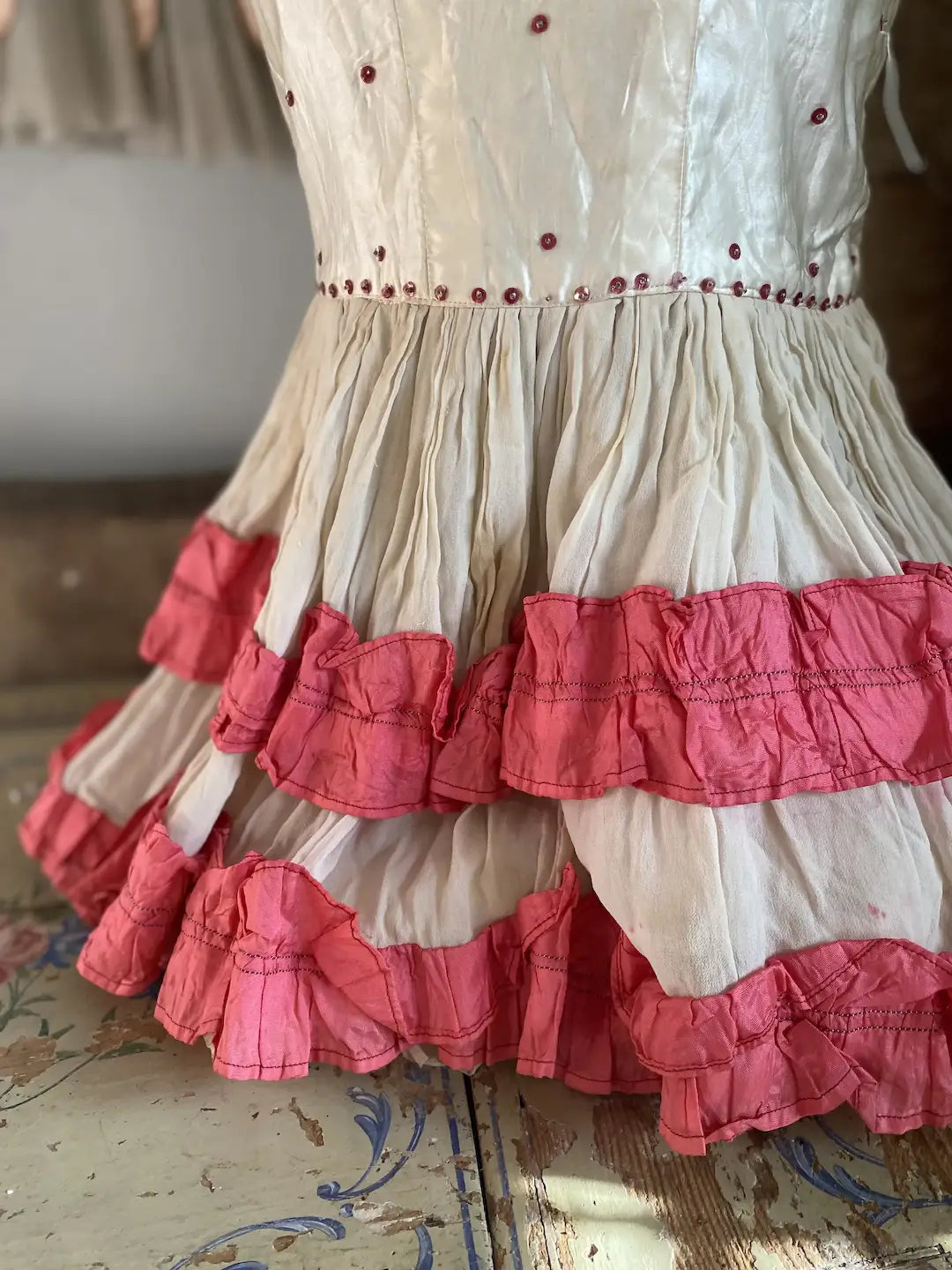 Vintage Showgirl Dance Ballet Costume