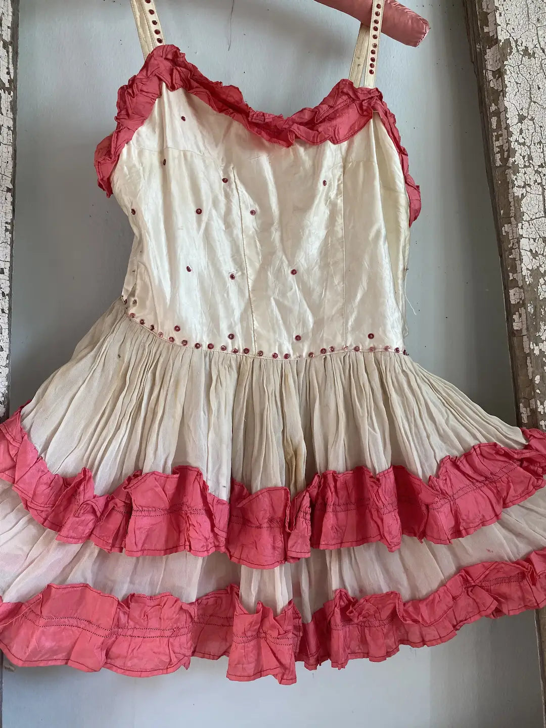 Vintage Showgirl Dance Ballet Costume