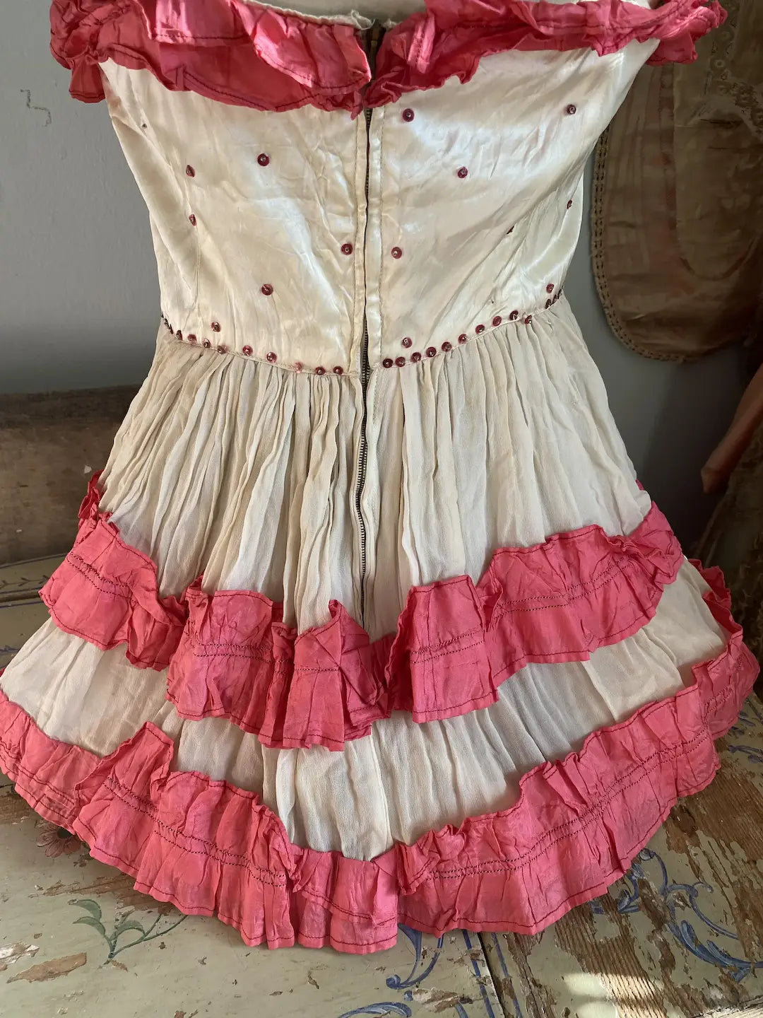 Vintage Showgirl Dance Ballet Costume
