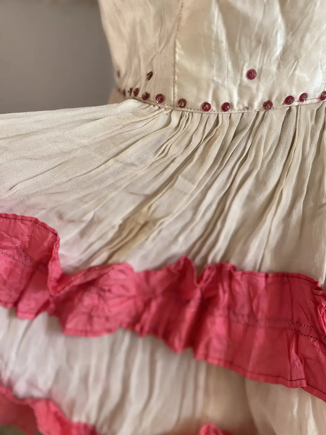 Vintage Showgirl Dance Ballet Costume