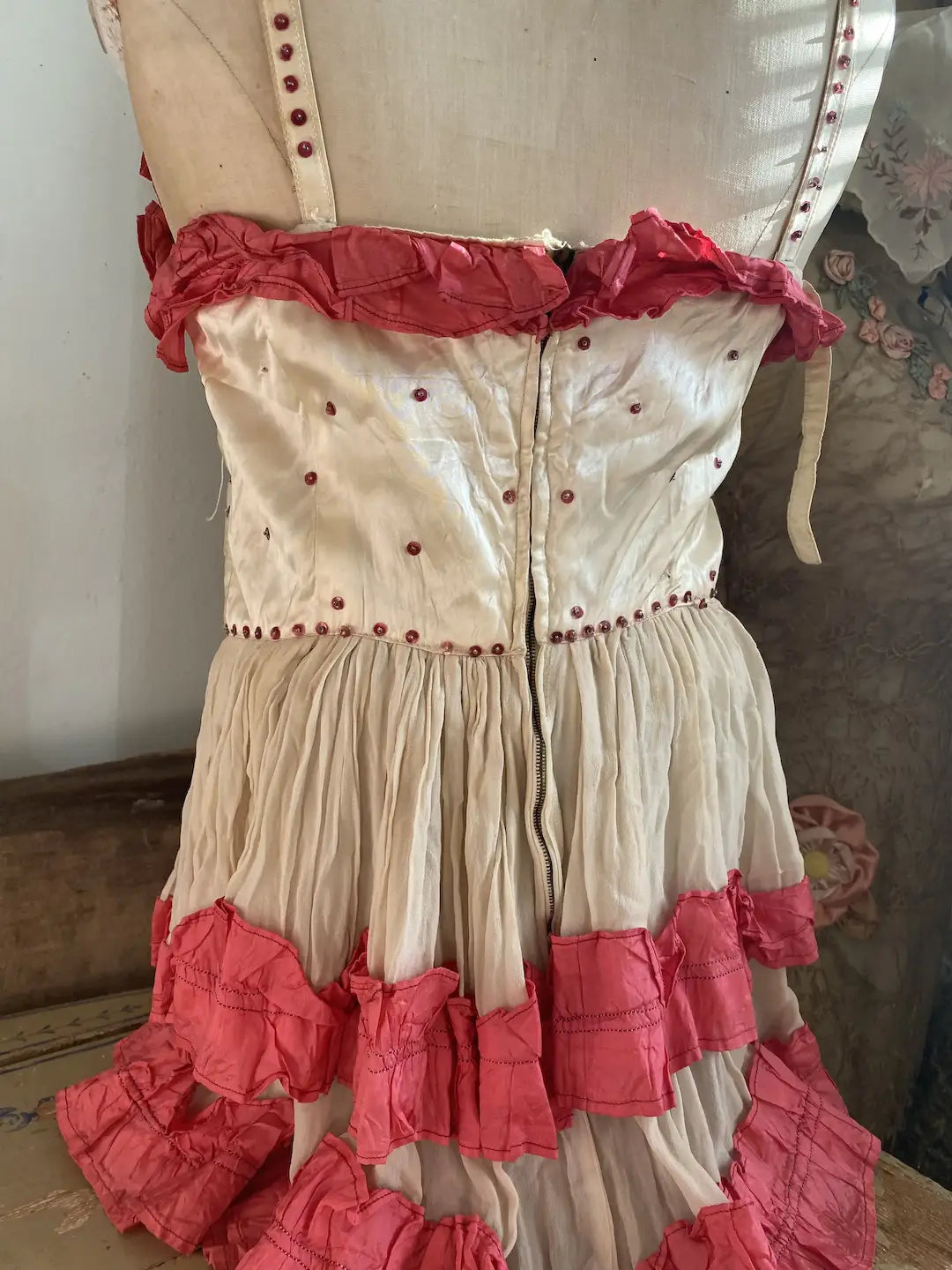 Vintage Showgirl Dance Ballet Costume