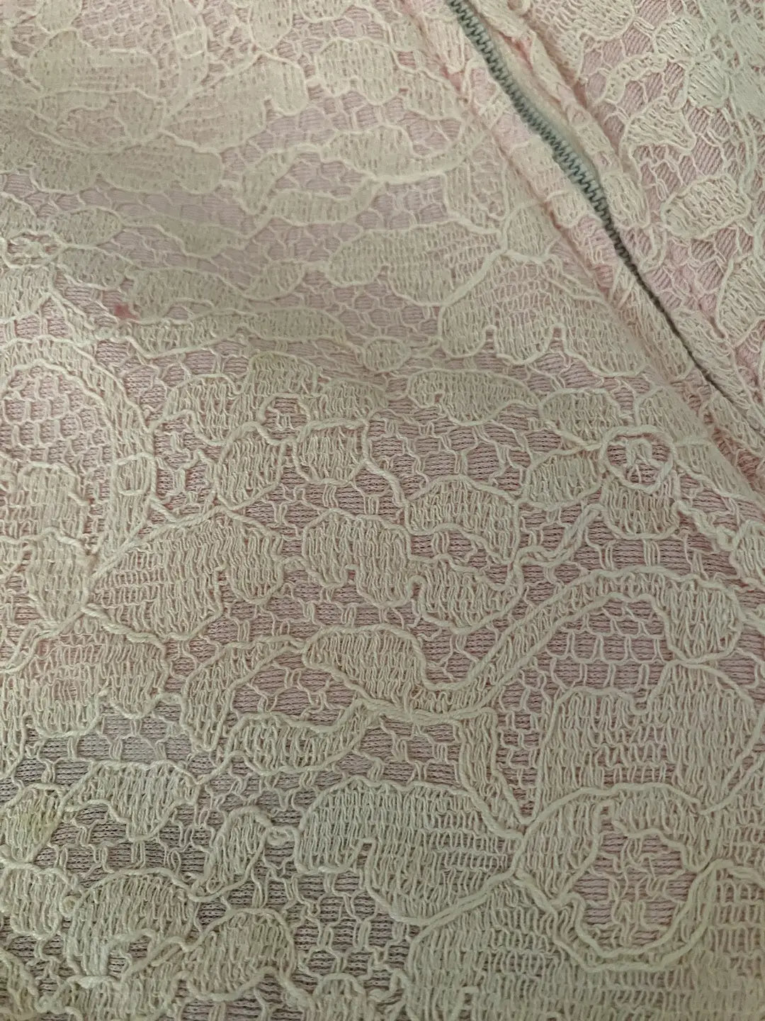 Vintage Costume Burlesque Shorts Pink Lace