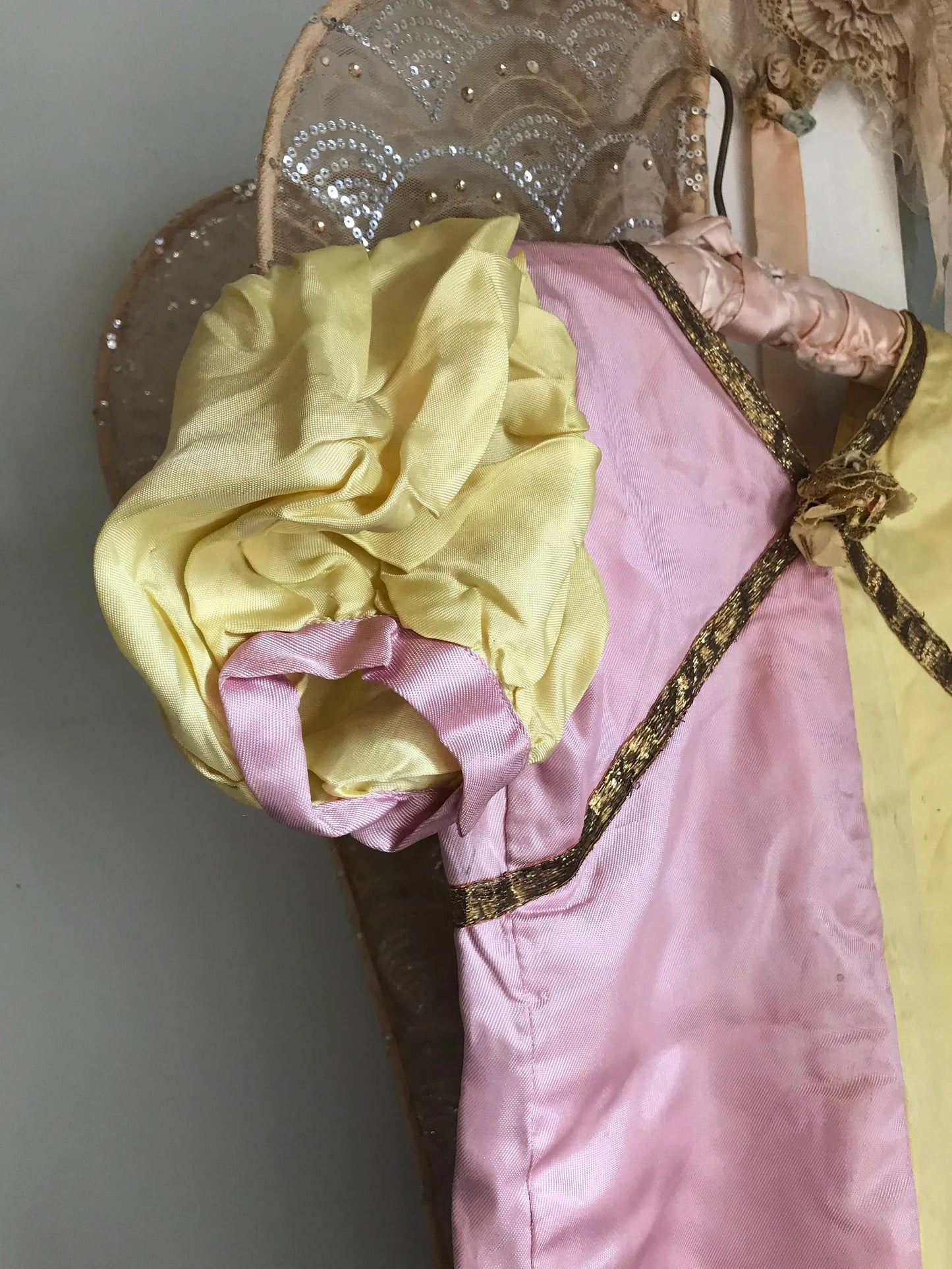 Antique Ballet Theater Jester Costume Pink