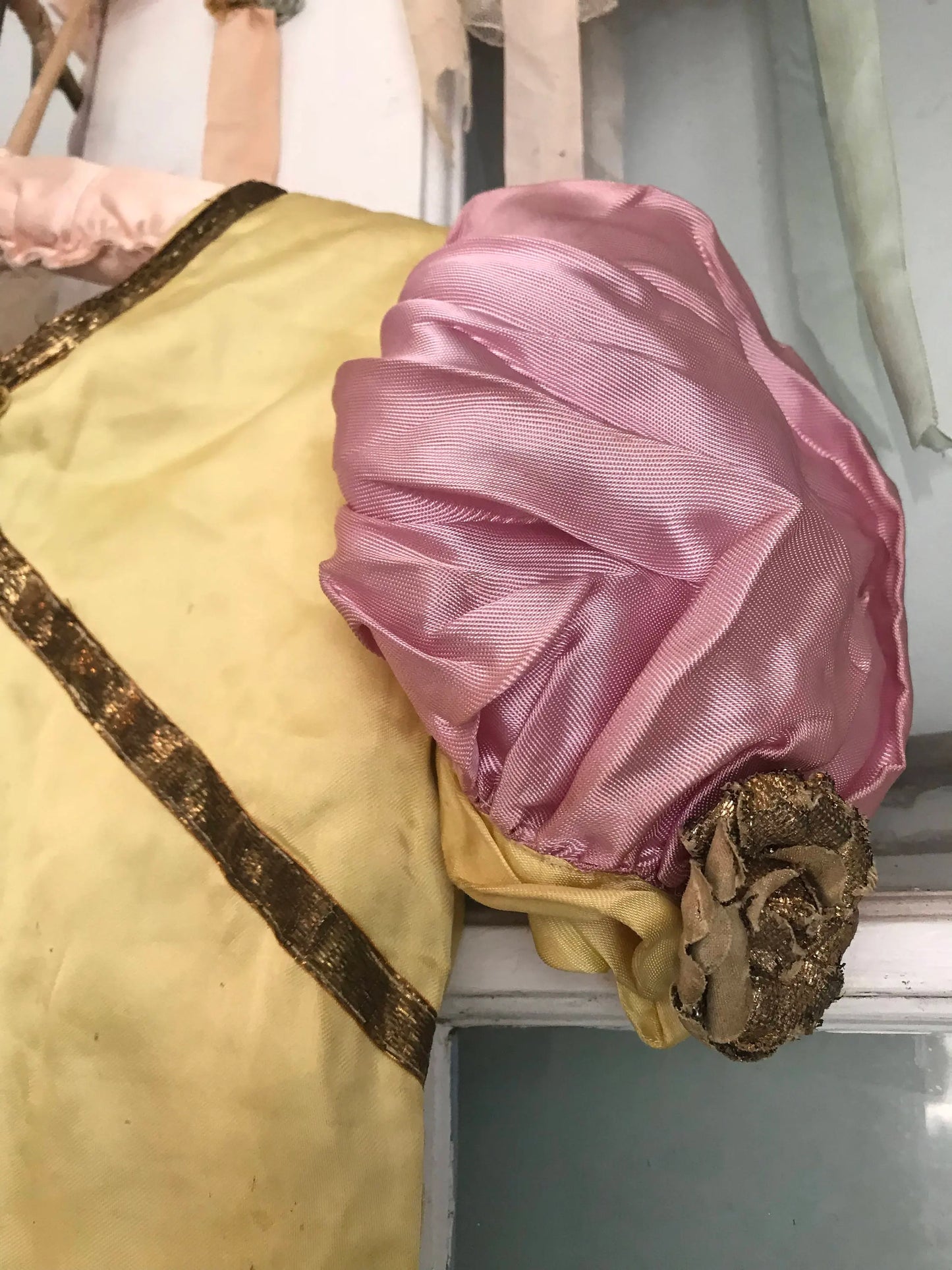 Antique Ballet Theater Jester Costume Pink
